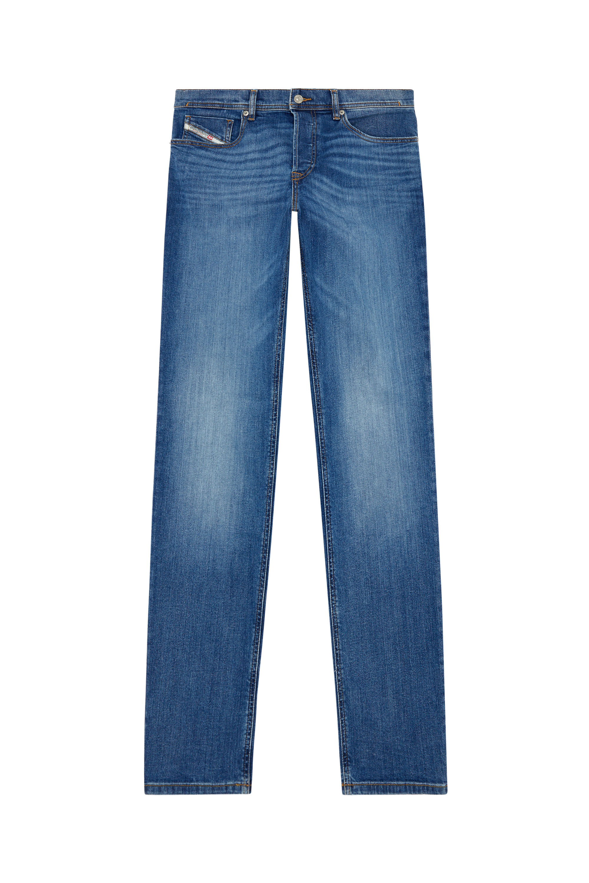 Diesel - Tapered Jeans 2023 D-Finitive 0KIAL, Azul Claro - Image 1