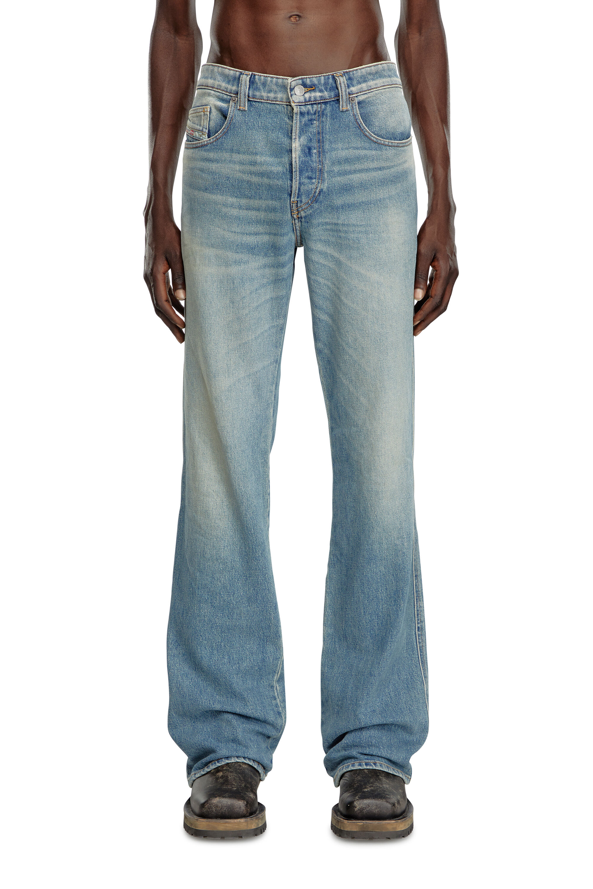 Bootcut Slim Jeans 1998 D Buck Light Blue Diesel