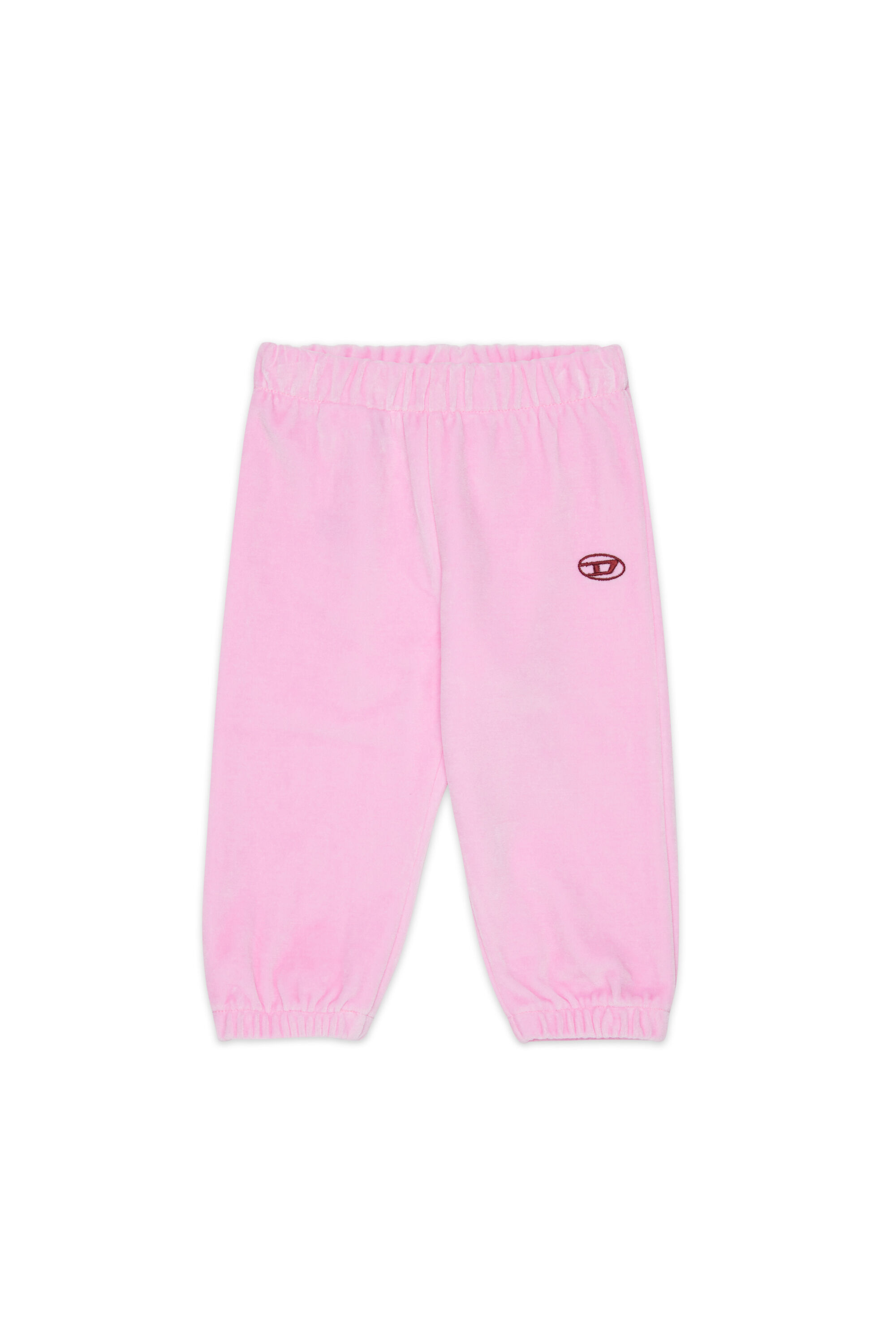 Diesel - PHENIB, Pantal&oacute;n de felpa con bordado Oval D Hombre in Rosa - 1