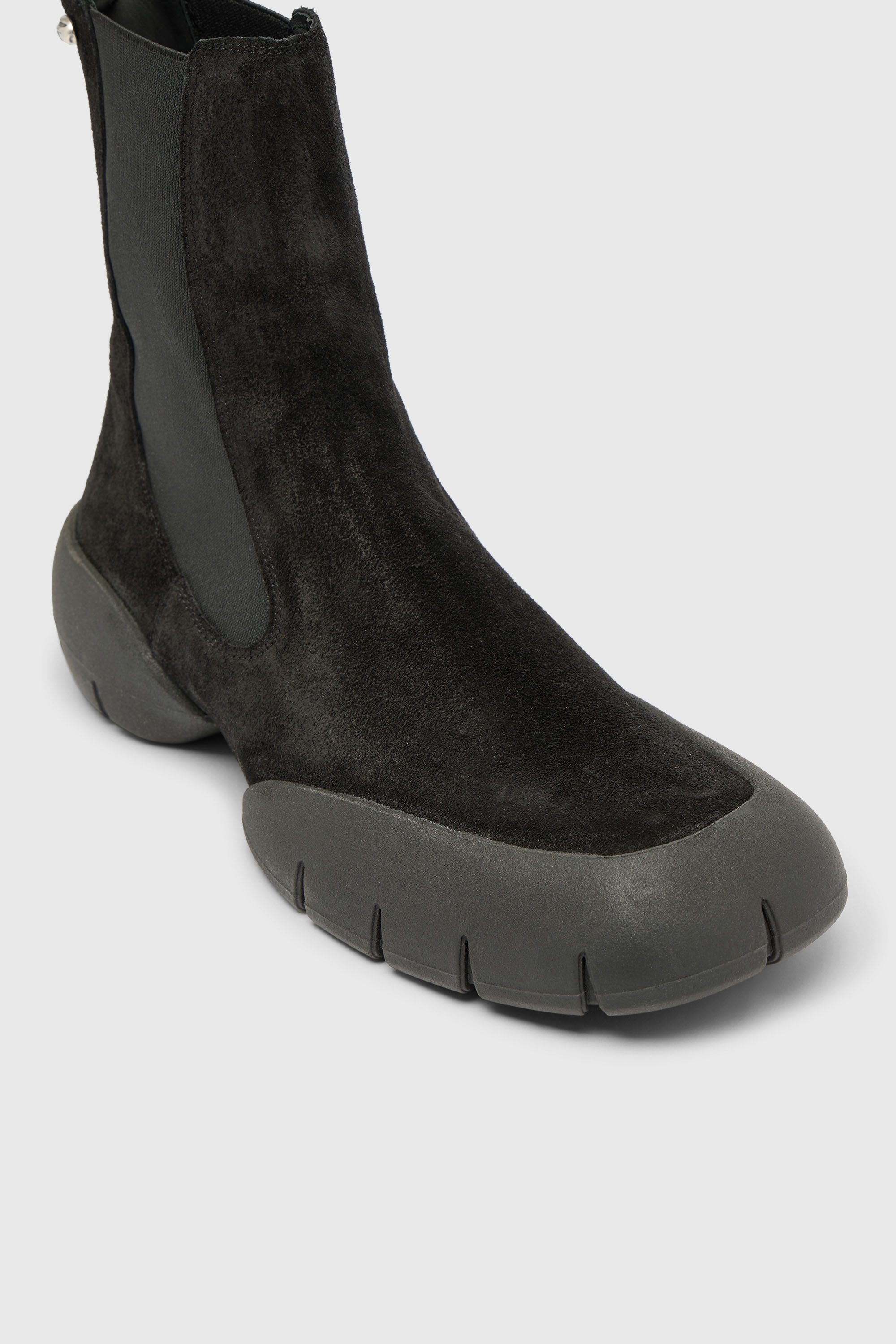 Diesel - D-MATHIEU CH, D-Mathieu - Botas de ante con suela de goma Hombre in Negro - 6