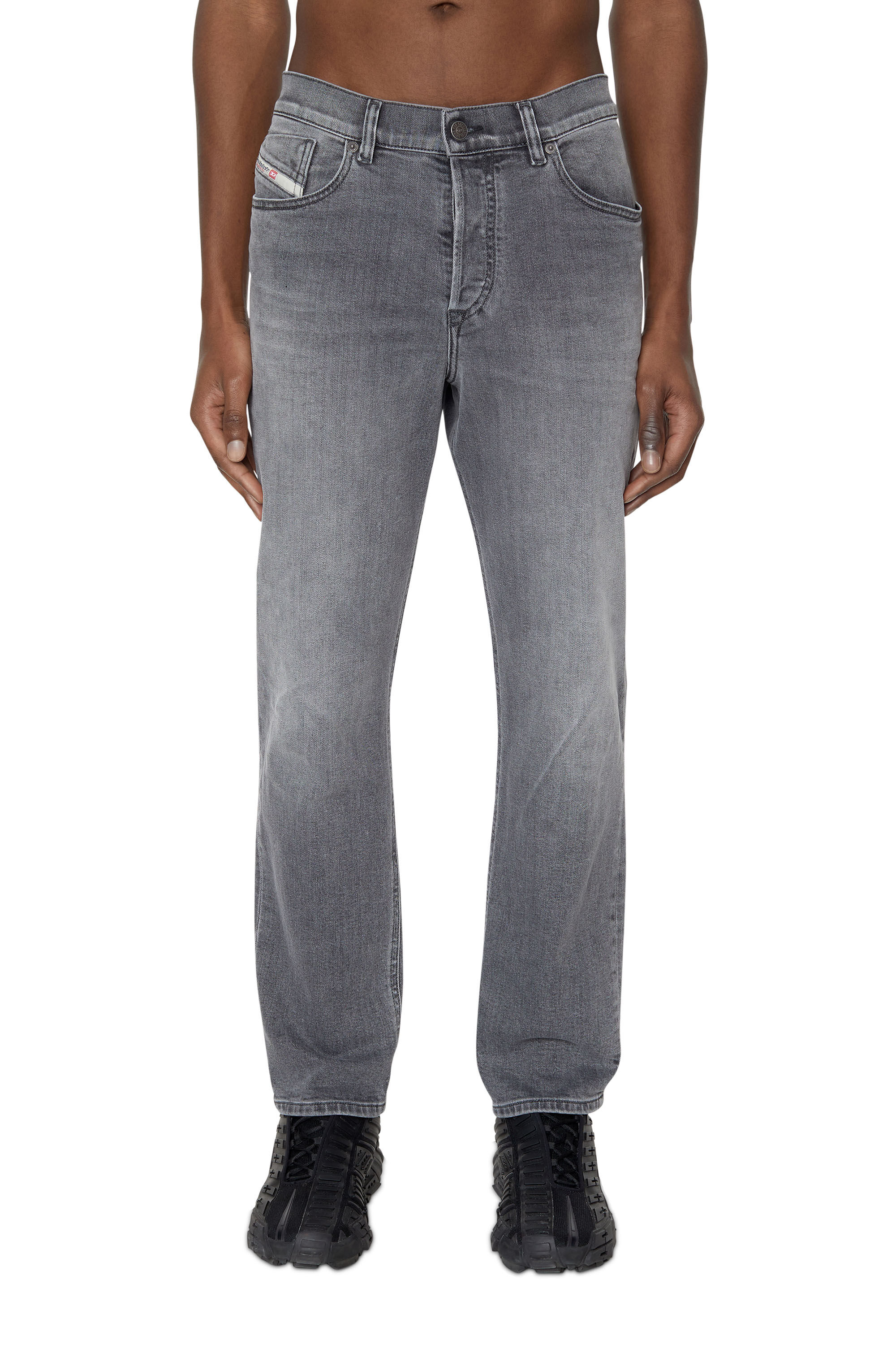 Diesel - 2005 D-FINING 09D50 Tapered Jeans, Gris Claro - Image 3
