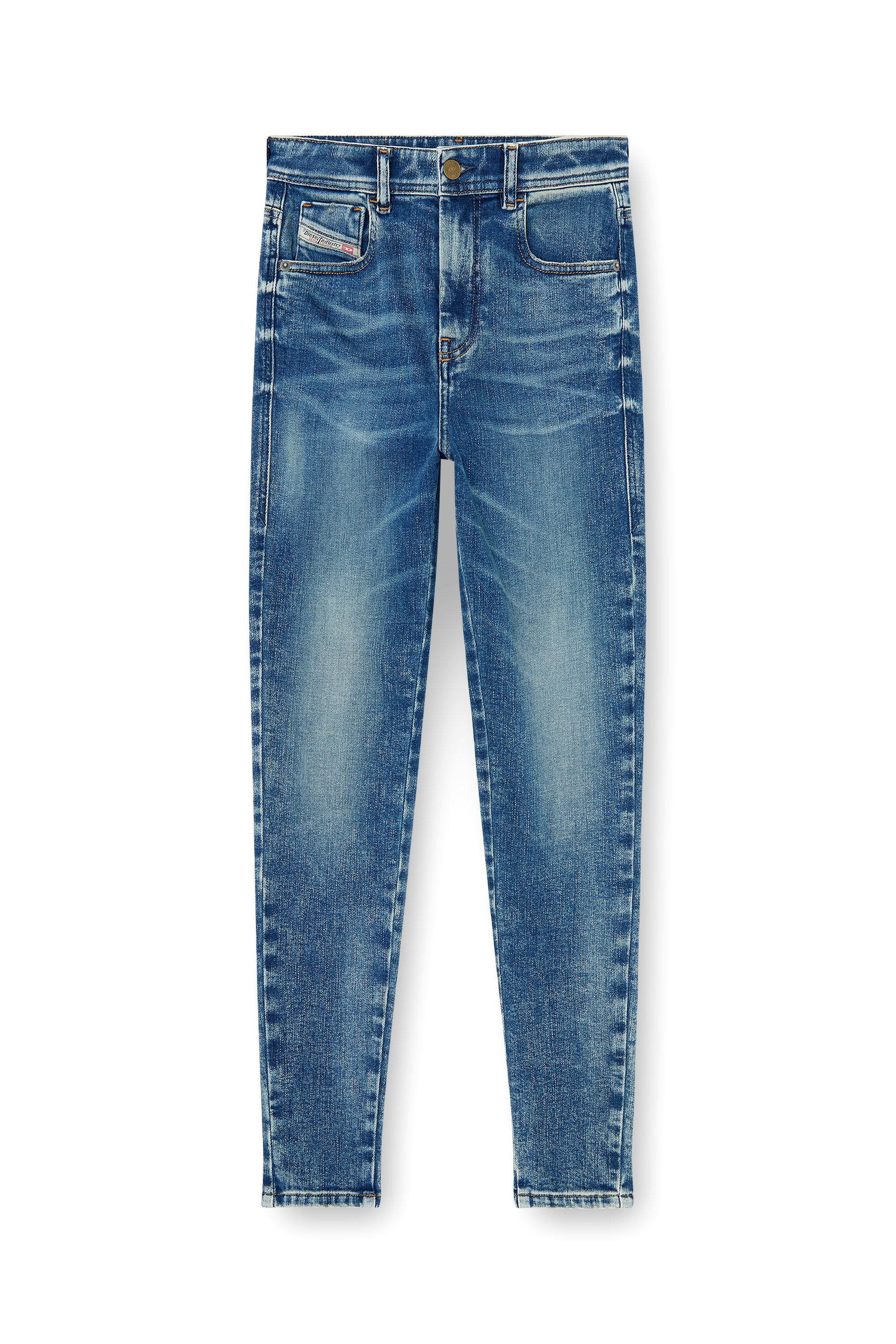 Diesel - Skinny Jeans 1984 Slandy-High 09P72 Mujer, Azul medio - 6