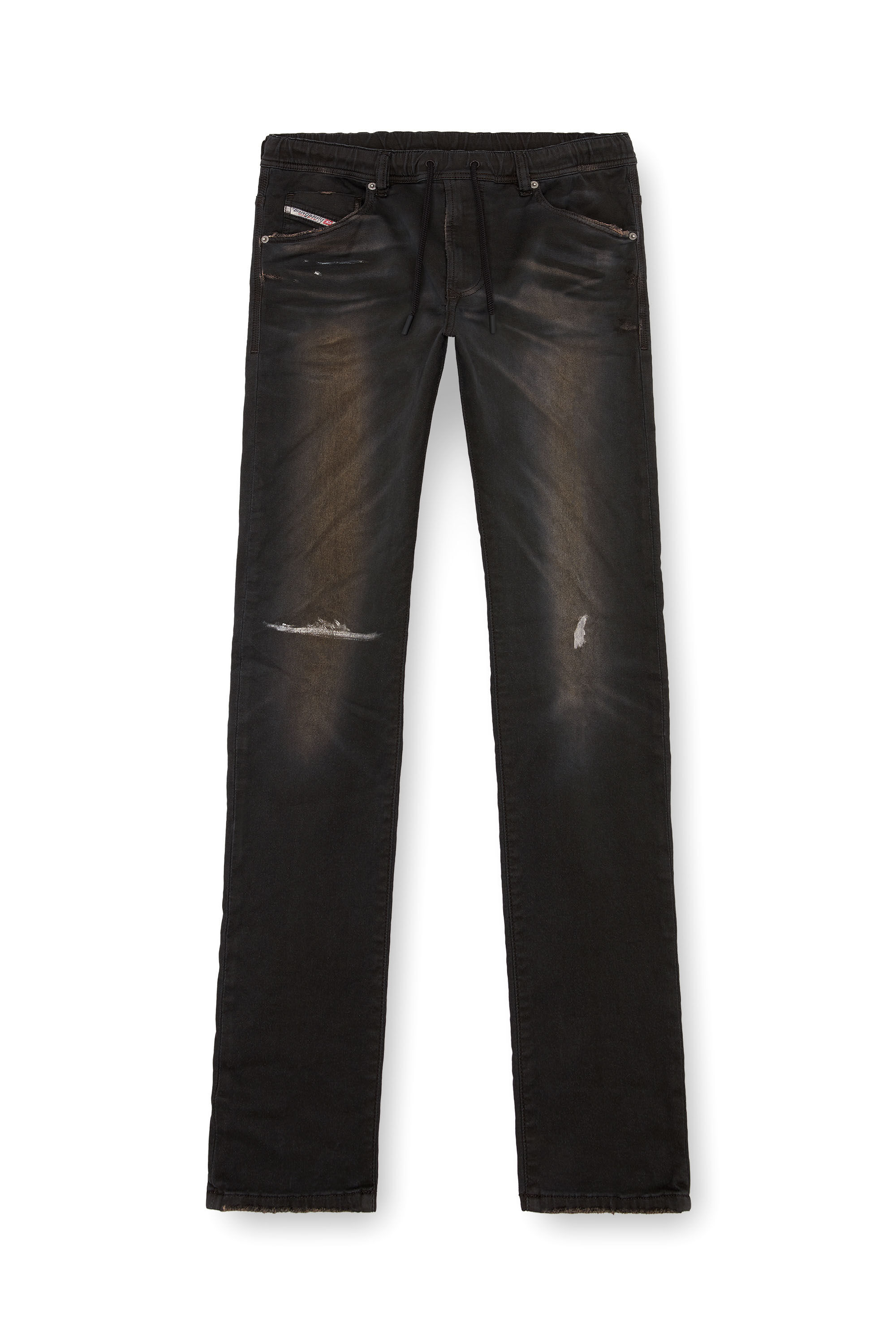 Diesel - Regular 2030 D-Krooley Joggjeans® 068LW Hombre, Negro - 2