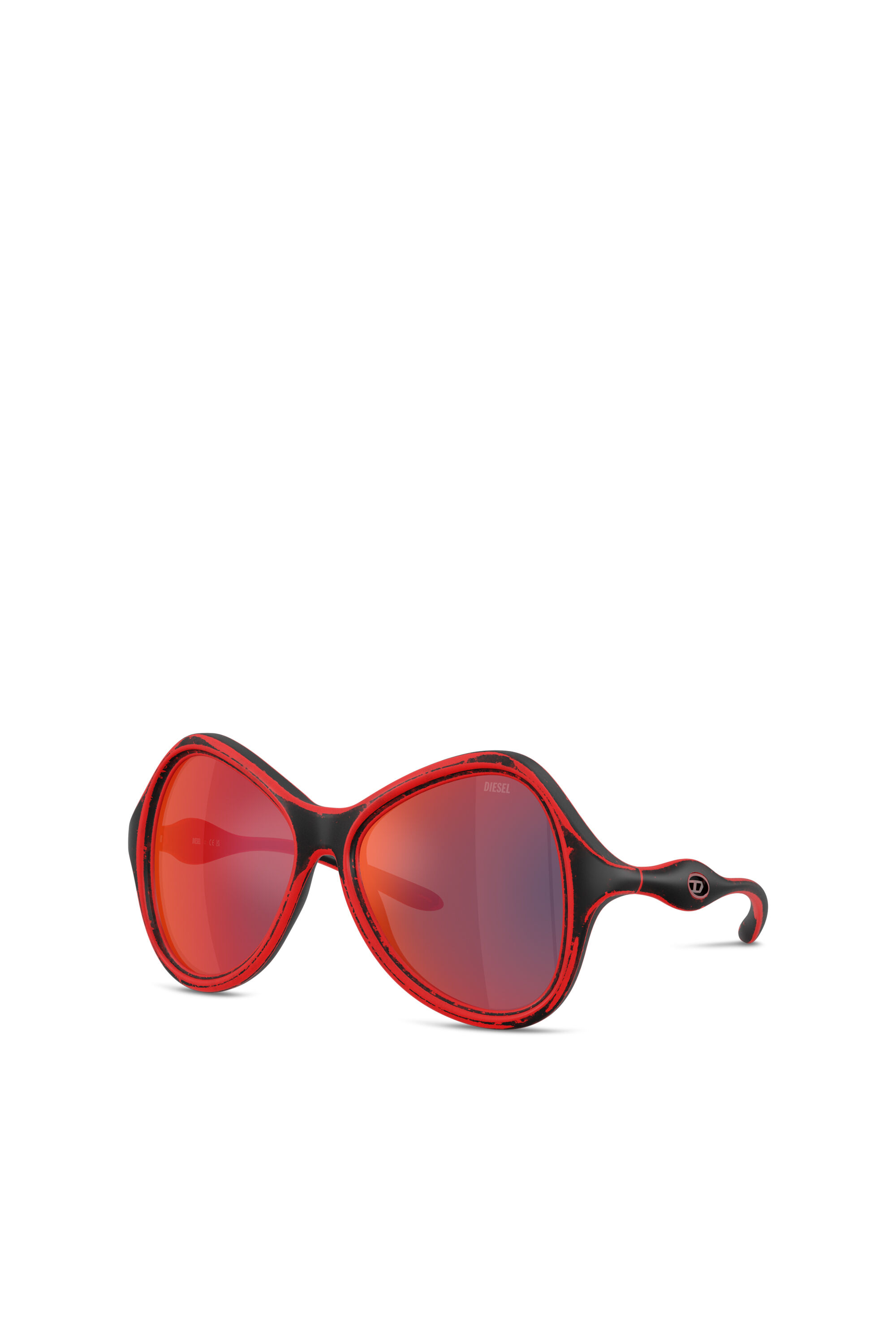 Diesel - 0DL3010U, Gafas de sol estilo cat-eye Unisex in Multicolor - 4