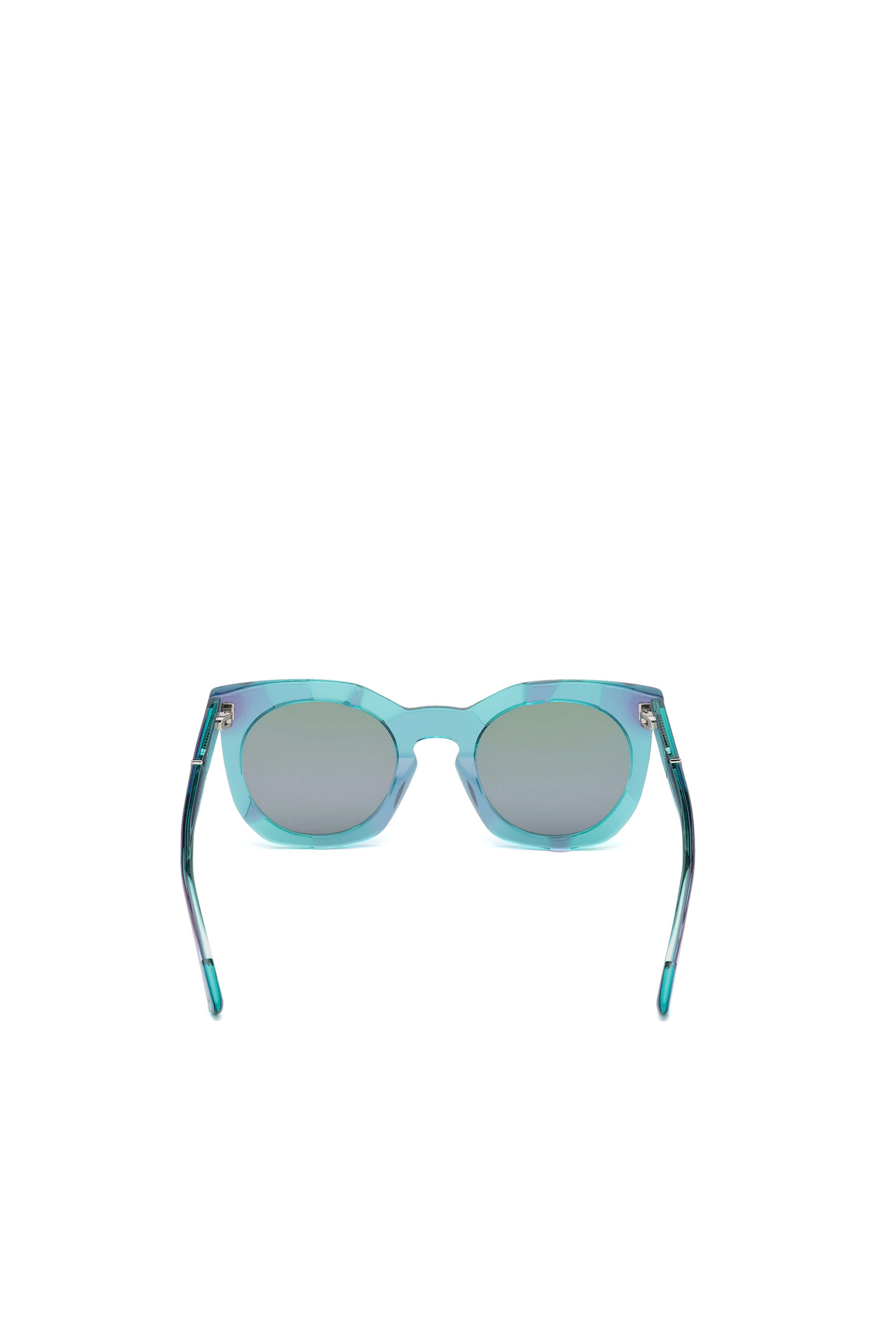 Diesel - DL0270, Gafas en acetato con innovadora estructura visible Mujer in Azul marino - 3