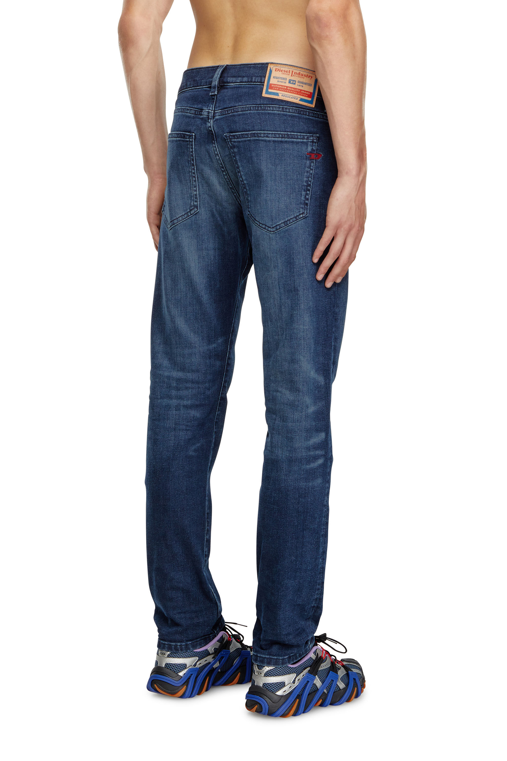 Diesel - Slim Jeans 2019 D-Strukt 0GRDJ, Hombre Slim Jeans - 2019 D-Strukt in Azul marino - Image 4