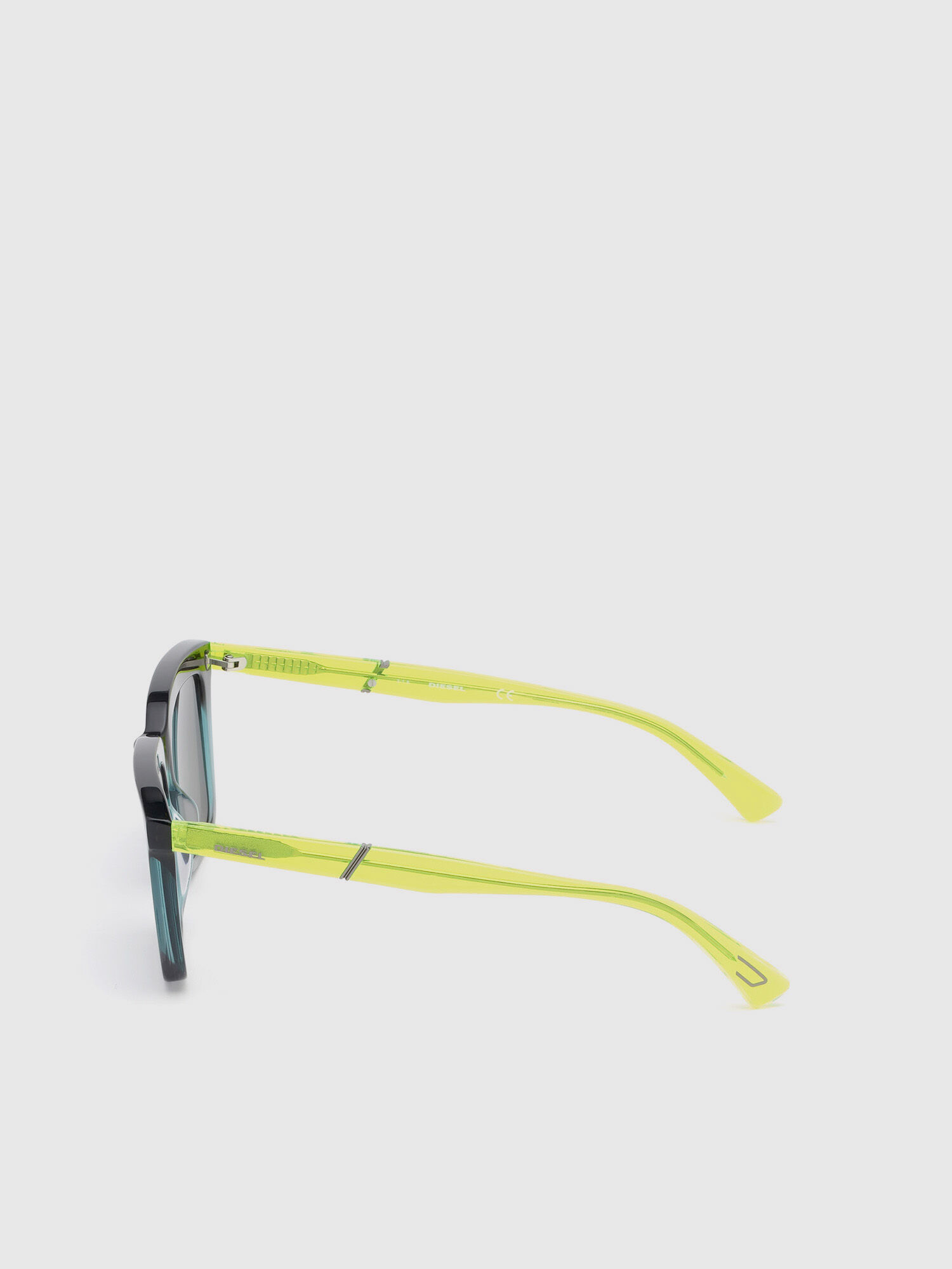Diesel - DL0284, Gafas de sol cuadradas en acetato Hombre in Azul marino - 3
