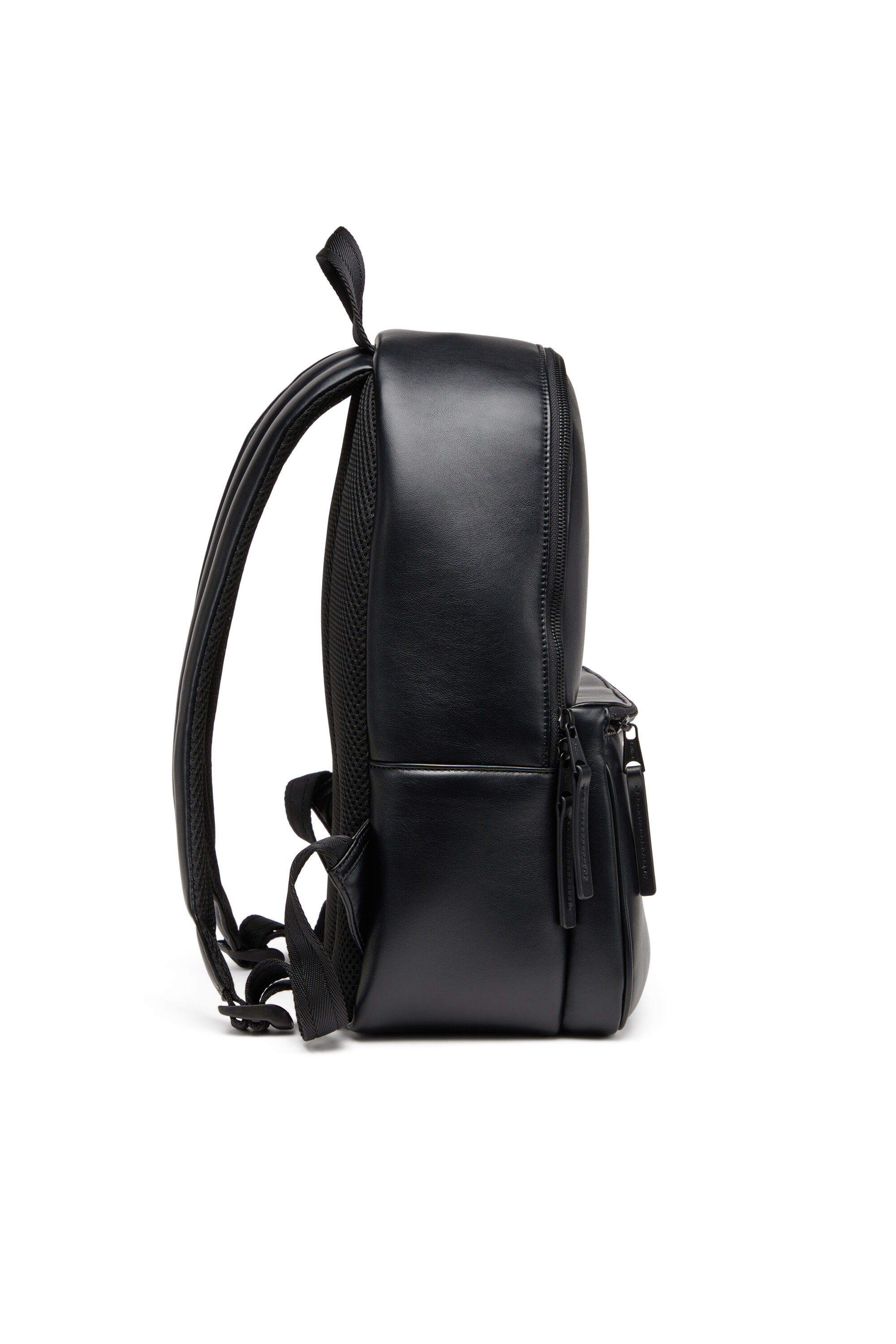 Diesel - HOLI-D BACKPACK M, Holi-D-Mochila de neopreno y poliuretano Hombre in Negro - 4