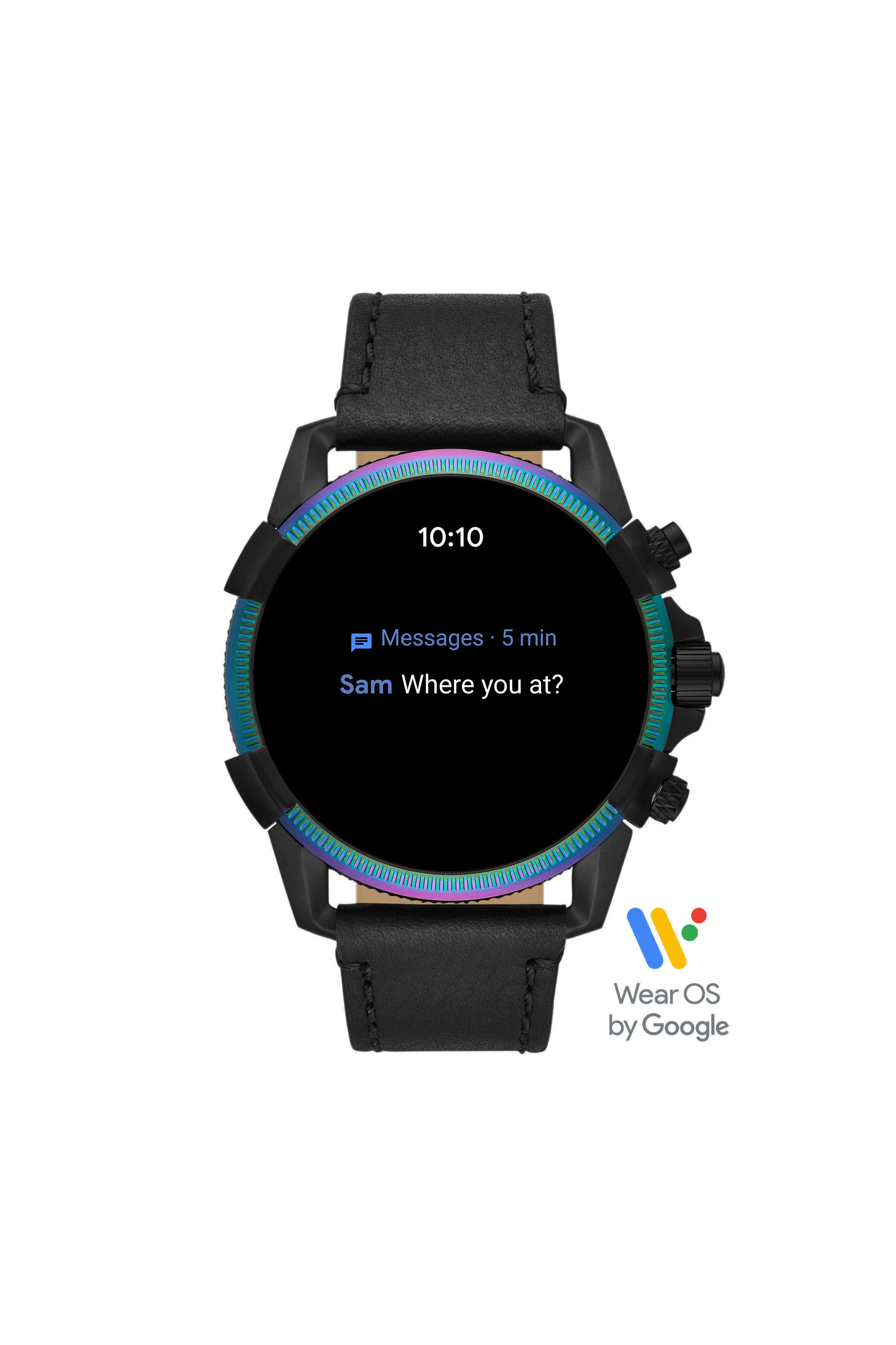 DT2013 Hombre Smartwatch Full Guard 2.5 Piel negra Diesel