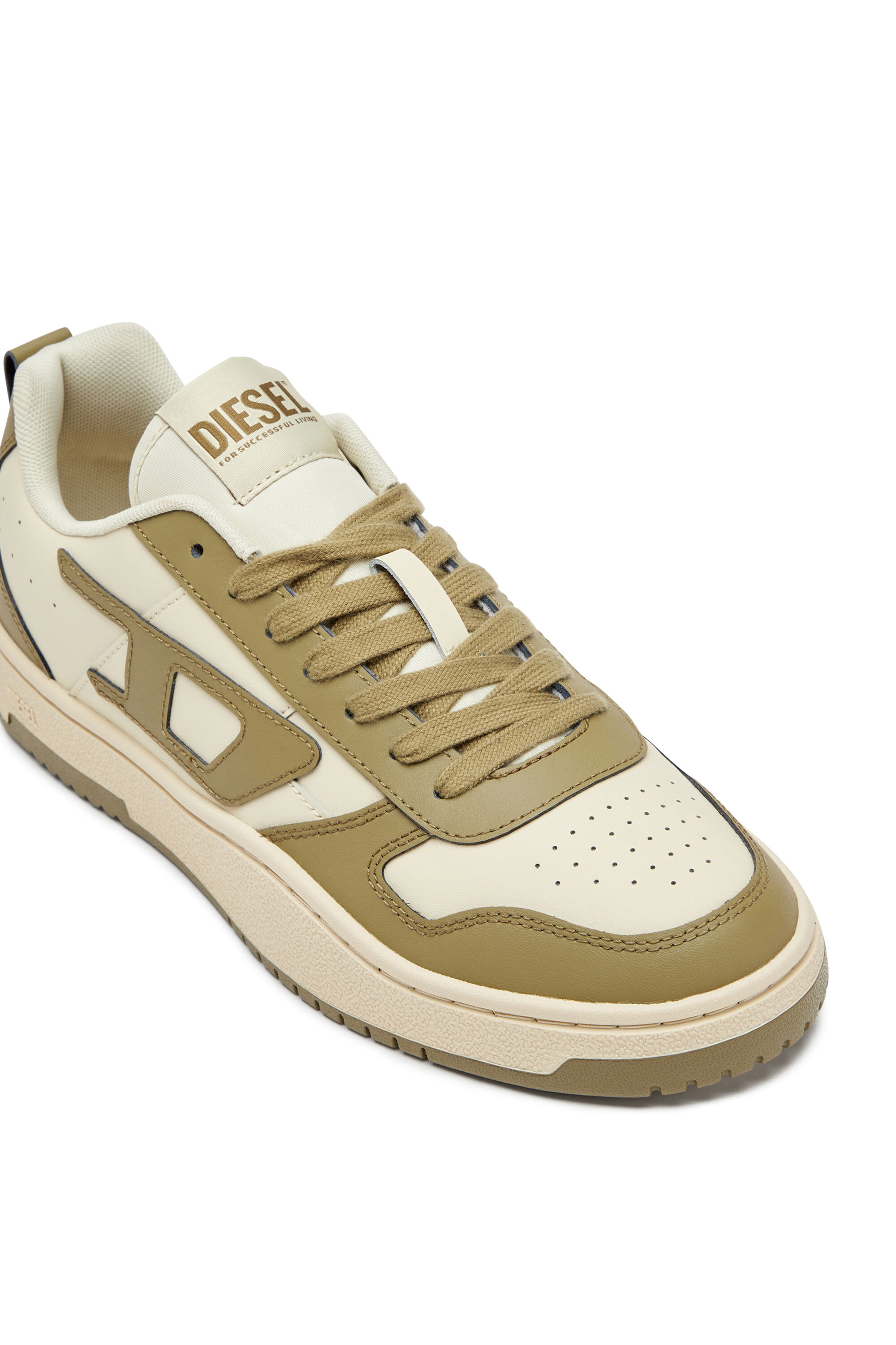 Men's S-Ukiyo Low-Low-top sneakers in leather and nylon | Multicolor |  Diesel