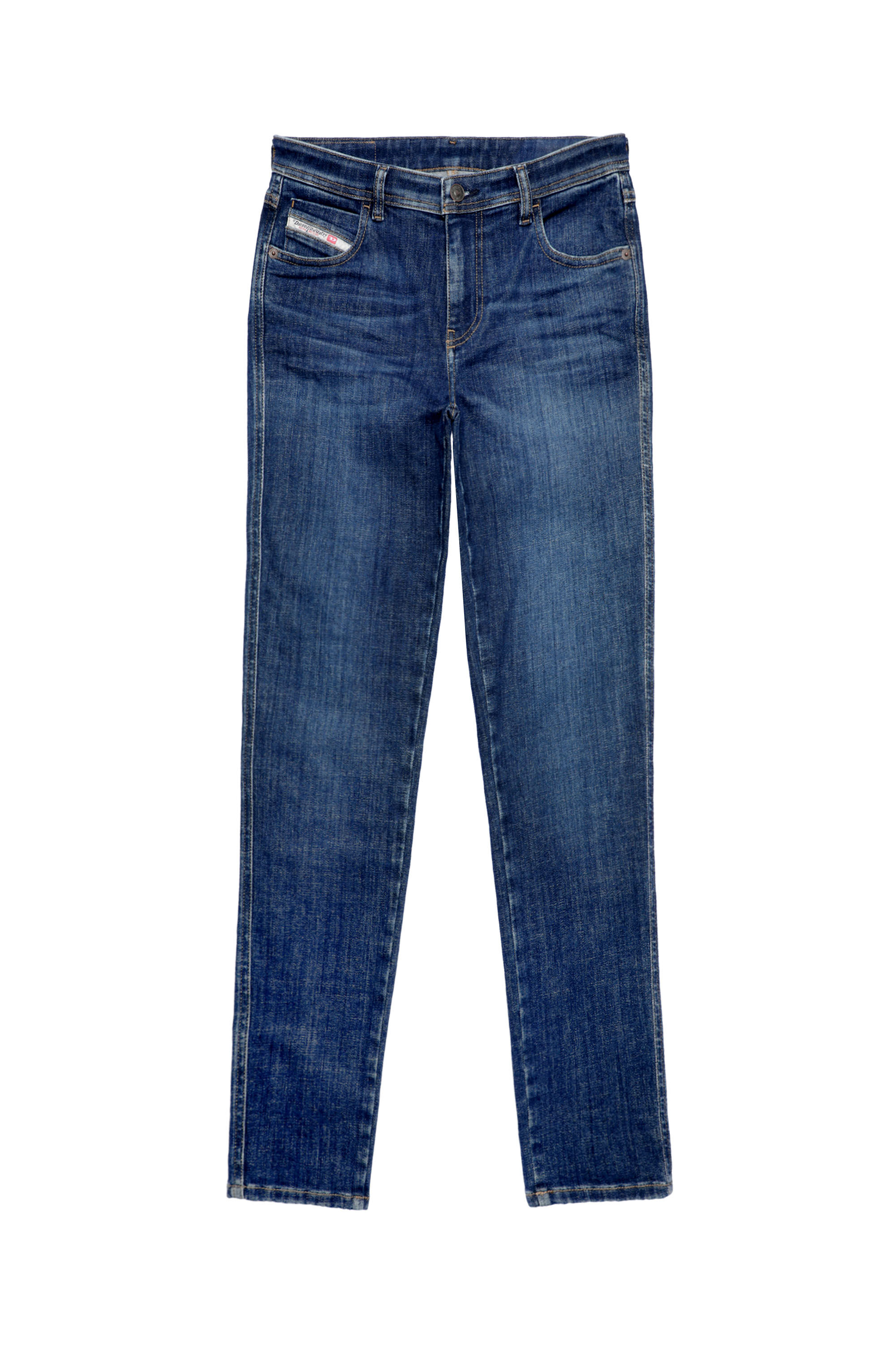 Diesel - 2015 Babhila 09C58 Skinny Jeans, Azul Oscuro - Image 2