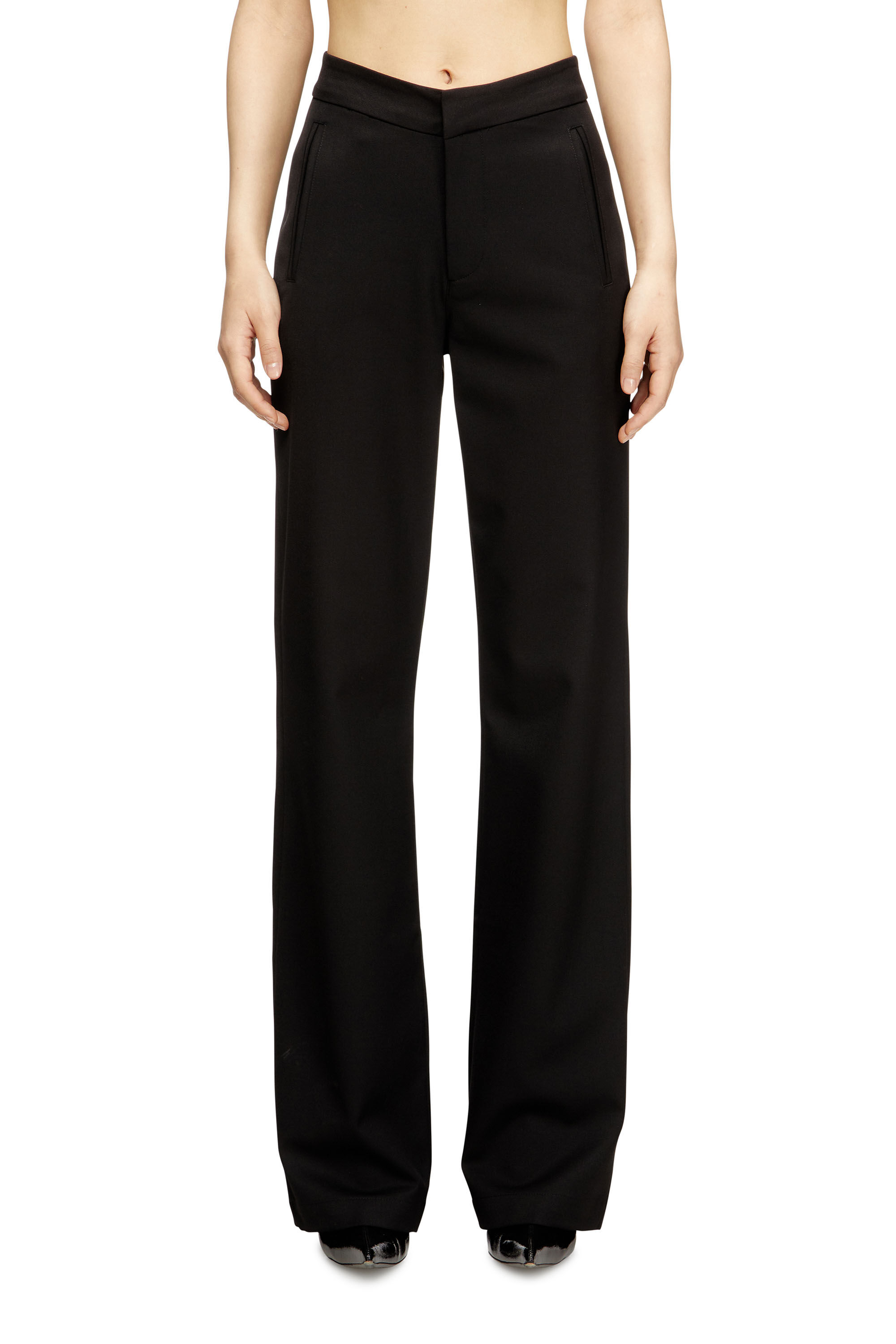 Diesel - P-ROMISE-S3, Pantalones de lana fría Mujer in ToBeDefined - 2