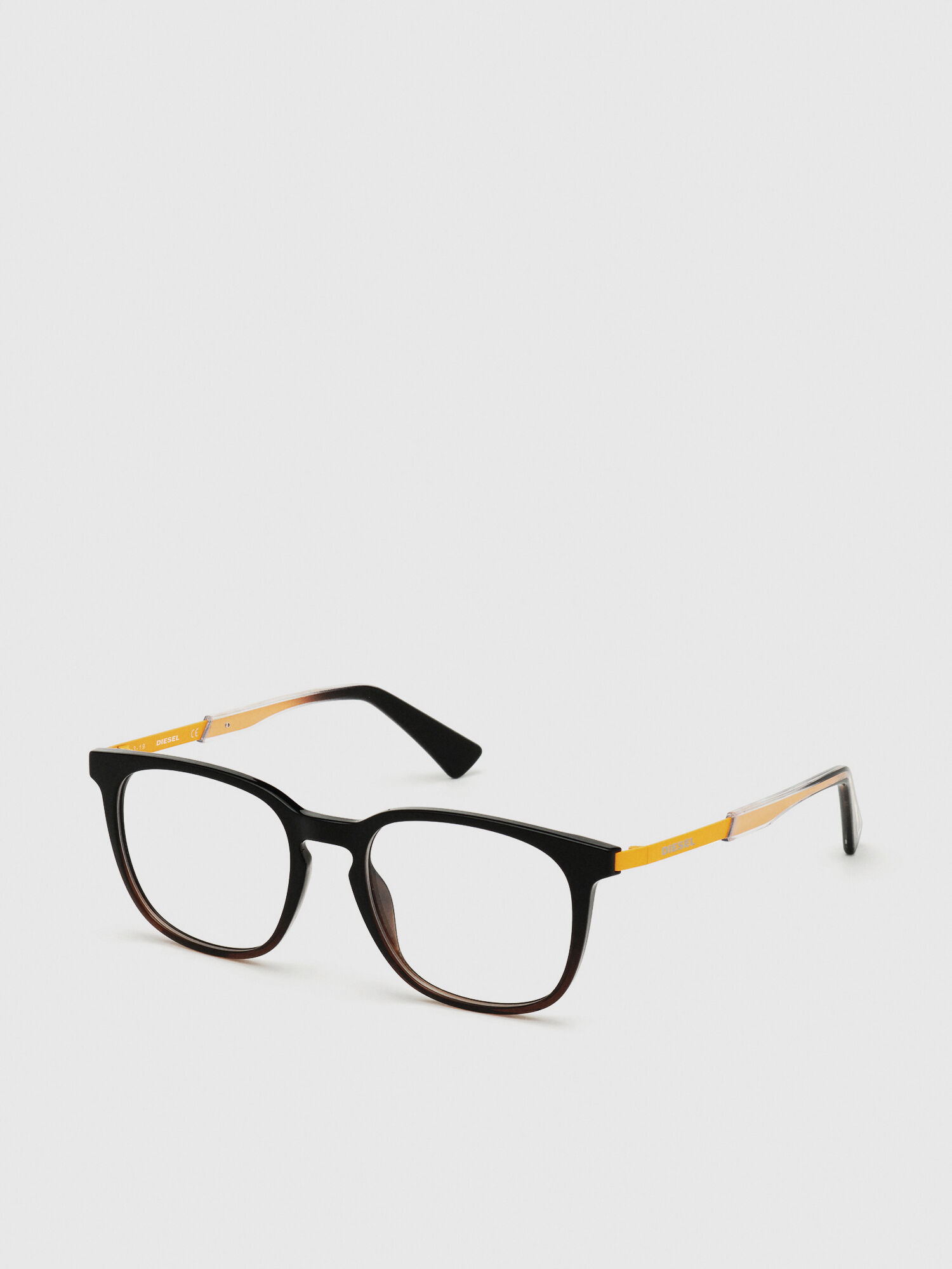 Diesel - DL5349, Gafas unisex con silueta cuadrada Unisex in Negro - 2