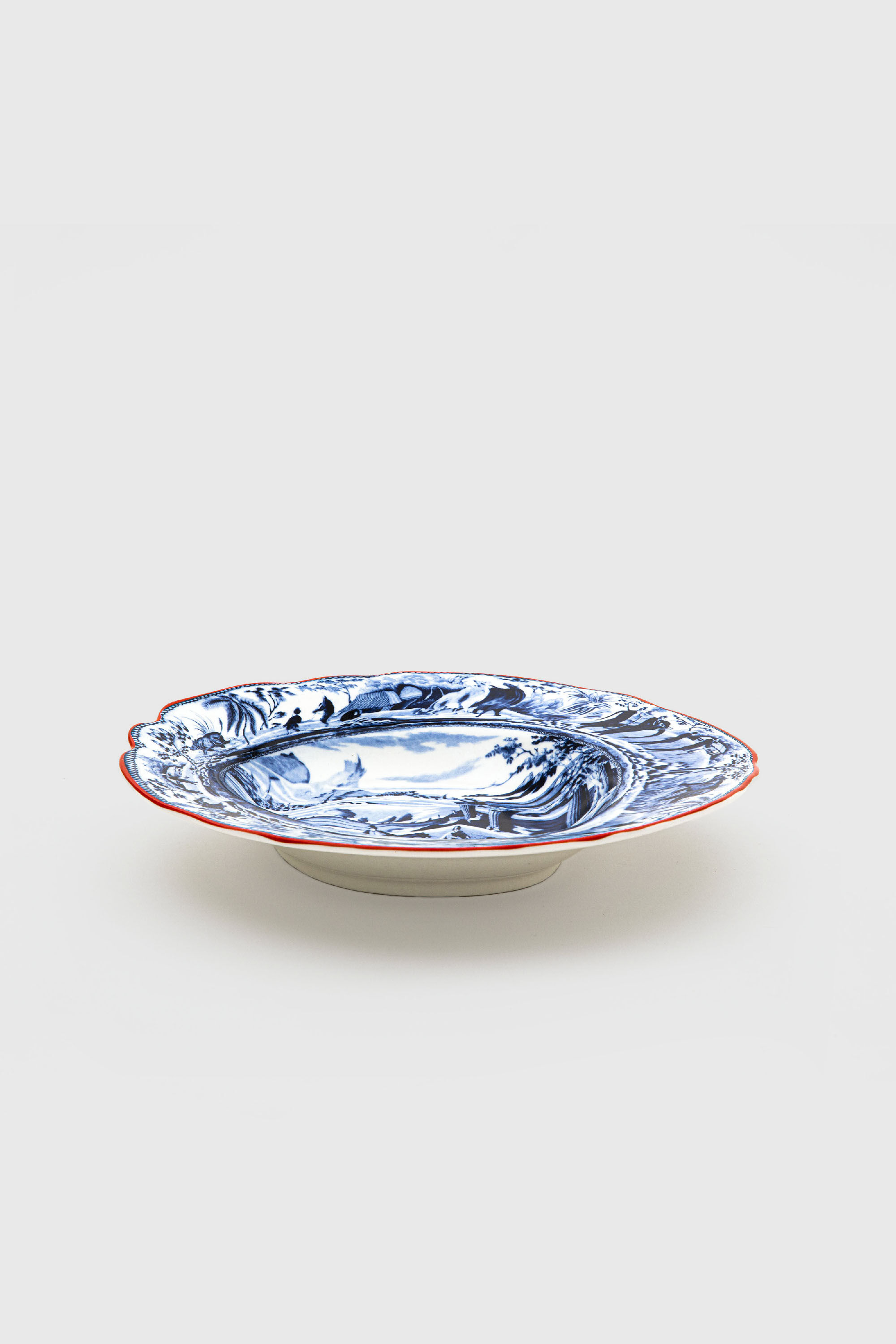 Diesel - 11220 SOUP PLATE IN PORCELAIN "CLASSIC O, Plato hondo de porcelana Unisex in Multicolor - 3