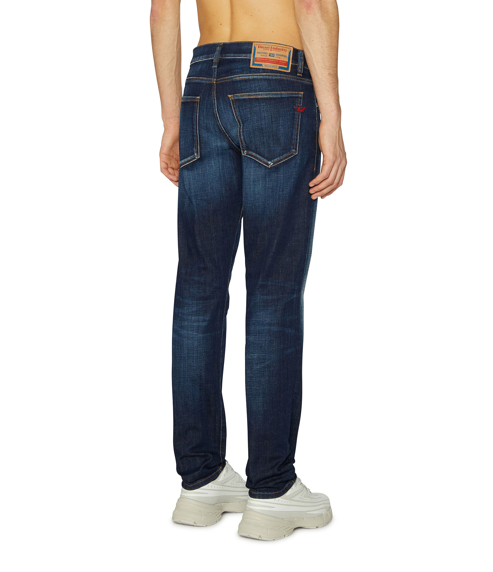 Diesel - Slim Jeans 2019 D-Strukt 09L61 Hombre, Azul medio - 2