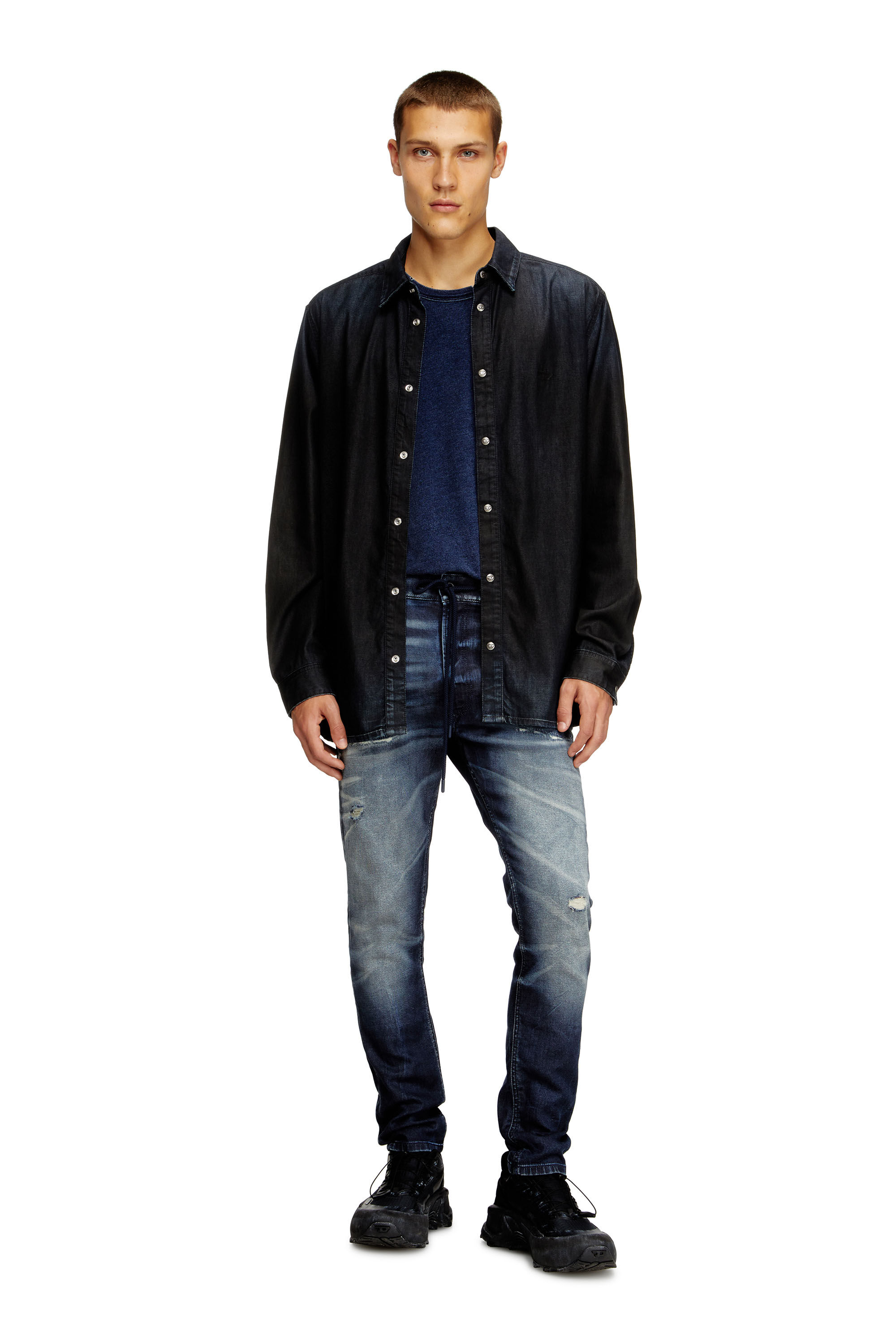 Diesel - Regular 2032 D-Krooley Joggjeans® 068UD Hombre, Azul Oscuro - 1