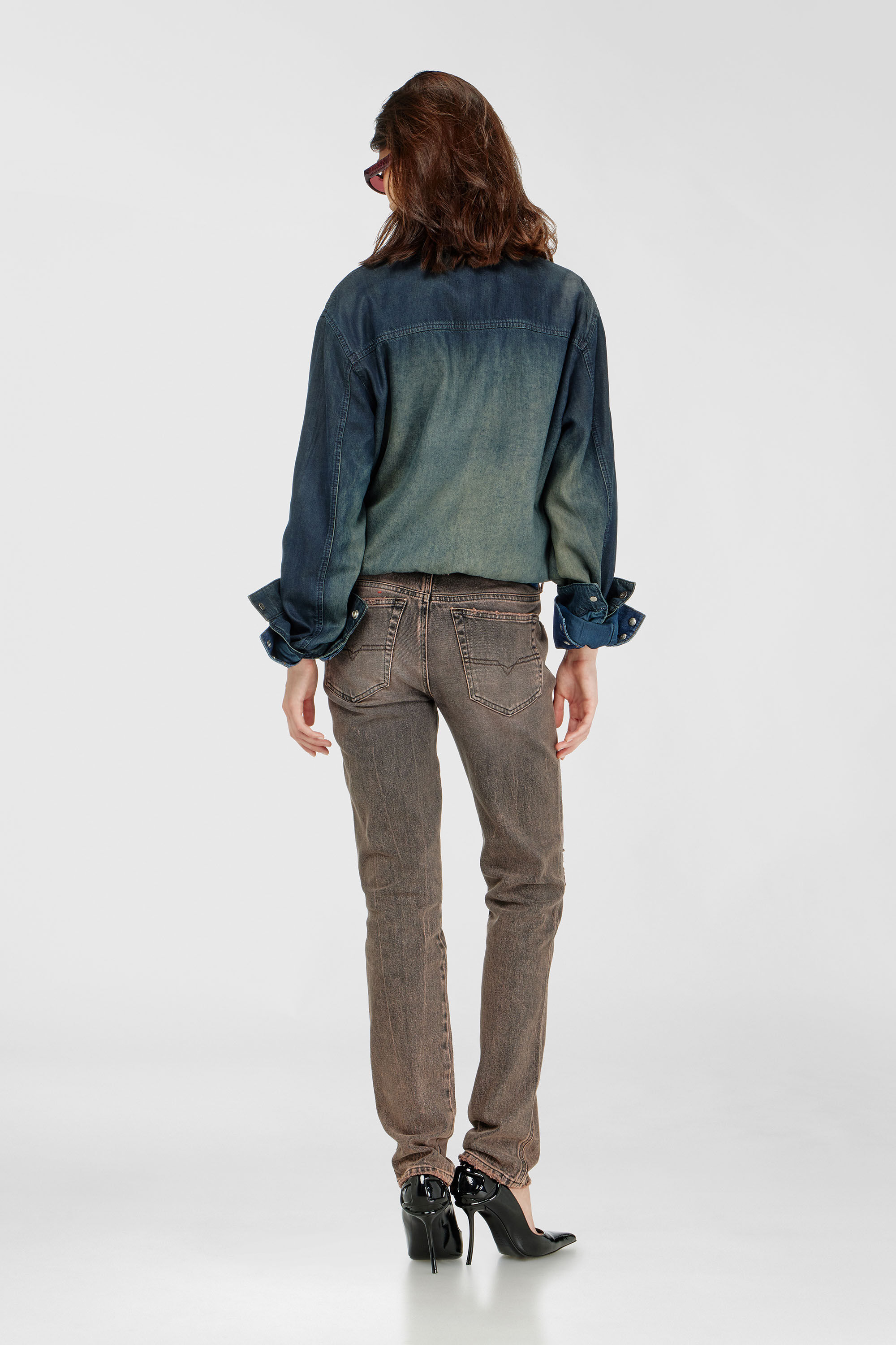 Diesel - Slim Jeans 1992 D-Jiann 09P45 Mujer, Rosa - 3