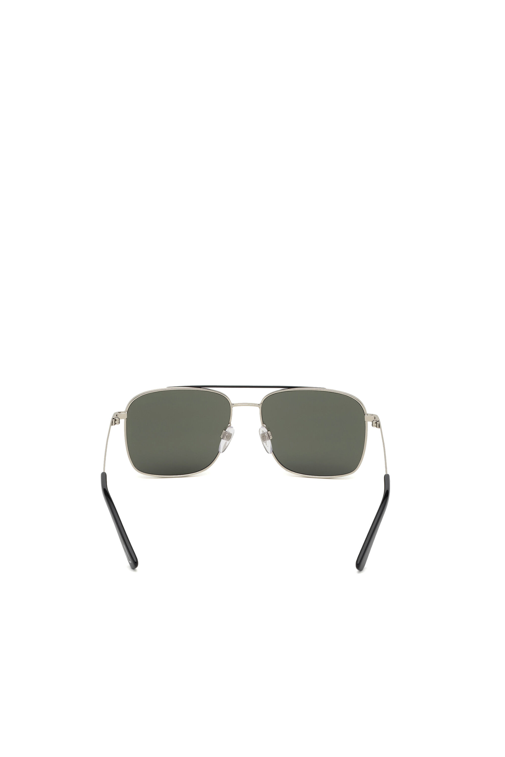Diesel - DL0295, Gafas de sol de estilo aviador en metal Hombre in Negro - 3