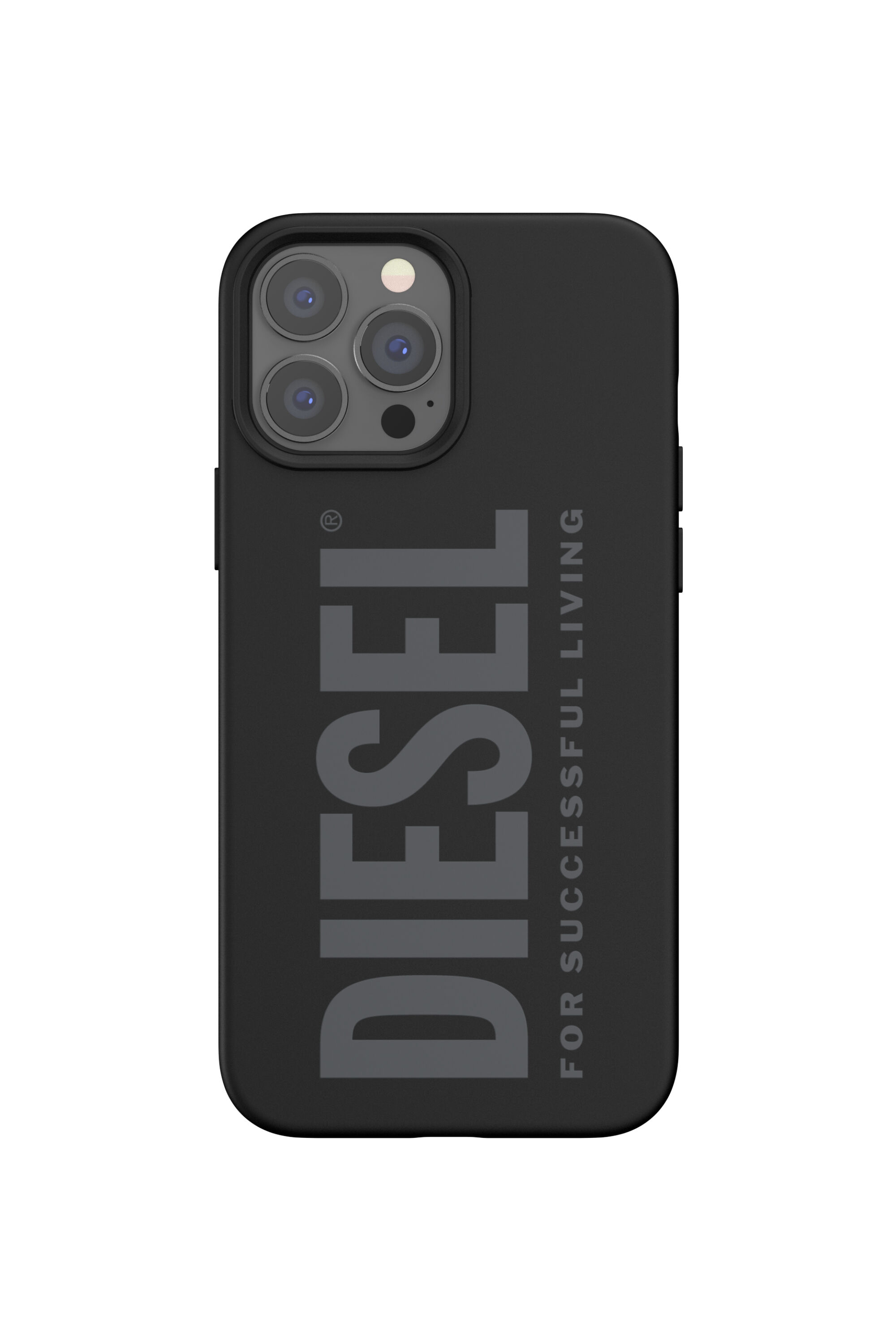 Diesel - 47164 SILICONE CASE, Funda de silicona por iPhone 13 Pro Max Unisex in Negro - 2