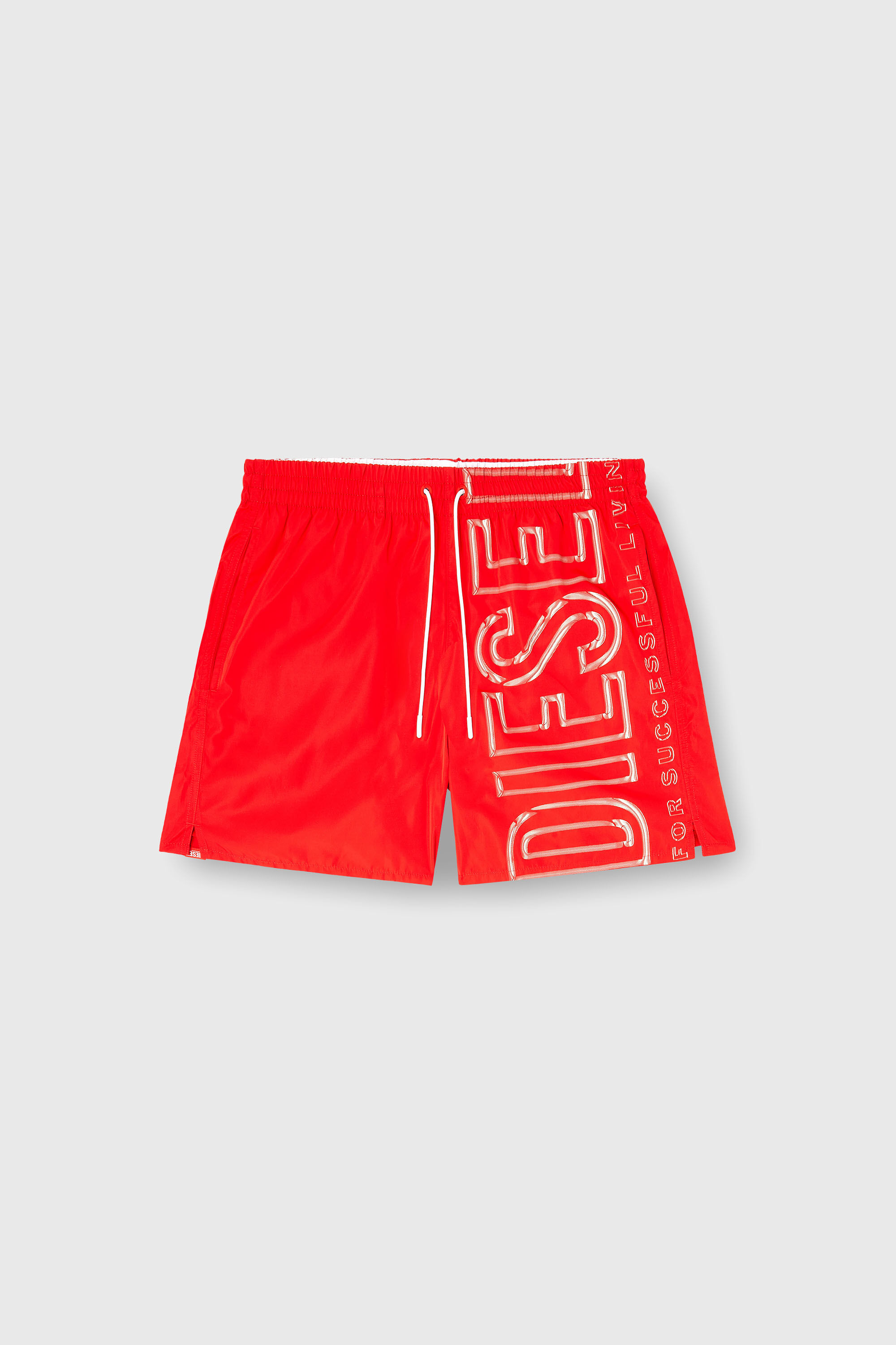 Diesel - SOCCER-41-D-CORE, Ba&ntilde;ador con estampado de logotipo oversize Hombre in Rojo - 4