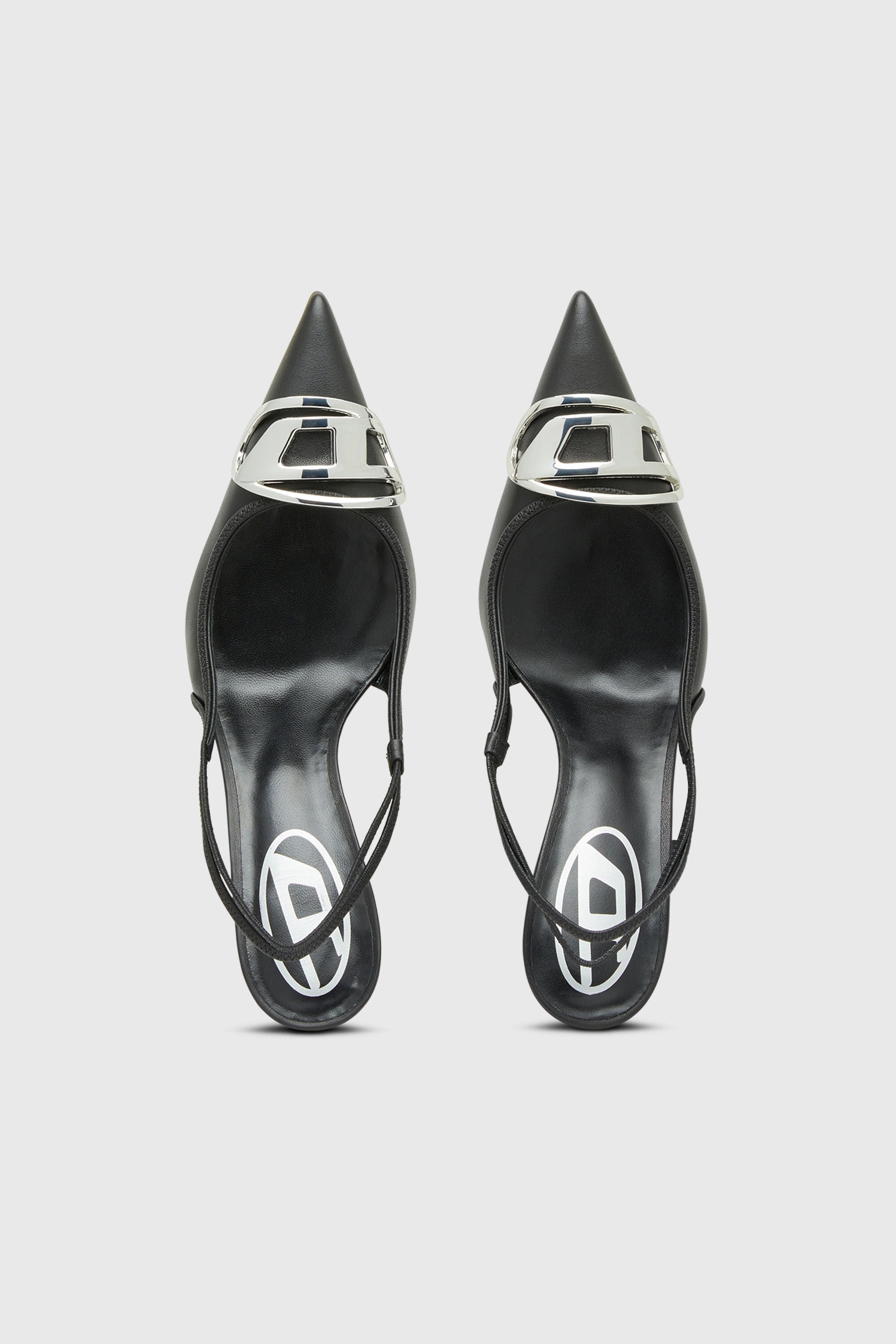 Diesel - D-VENUS SB, Woman's D-Venus-Slingback pumps in nappa leather in Black - 5