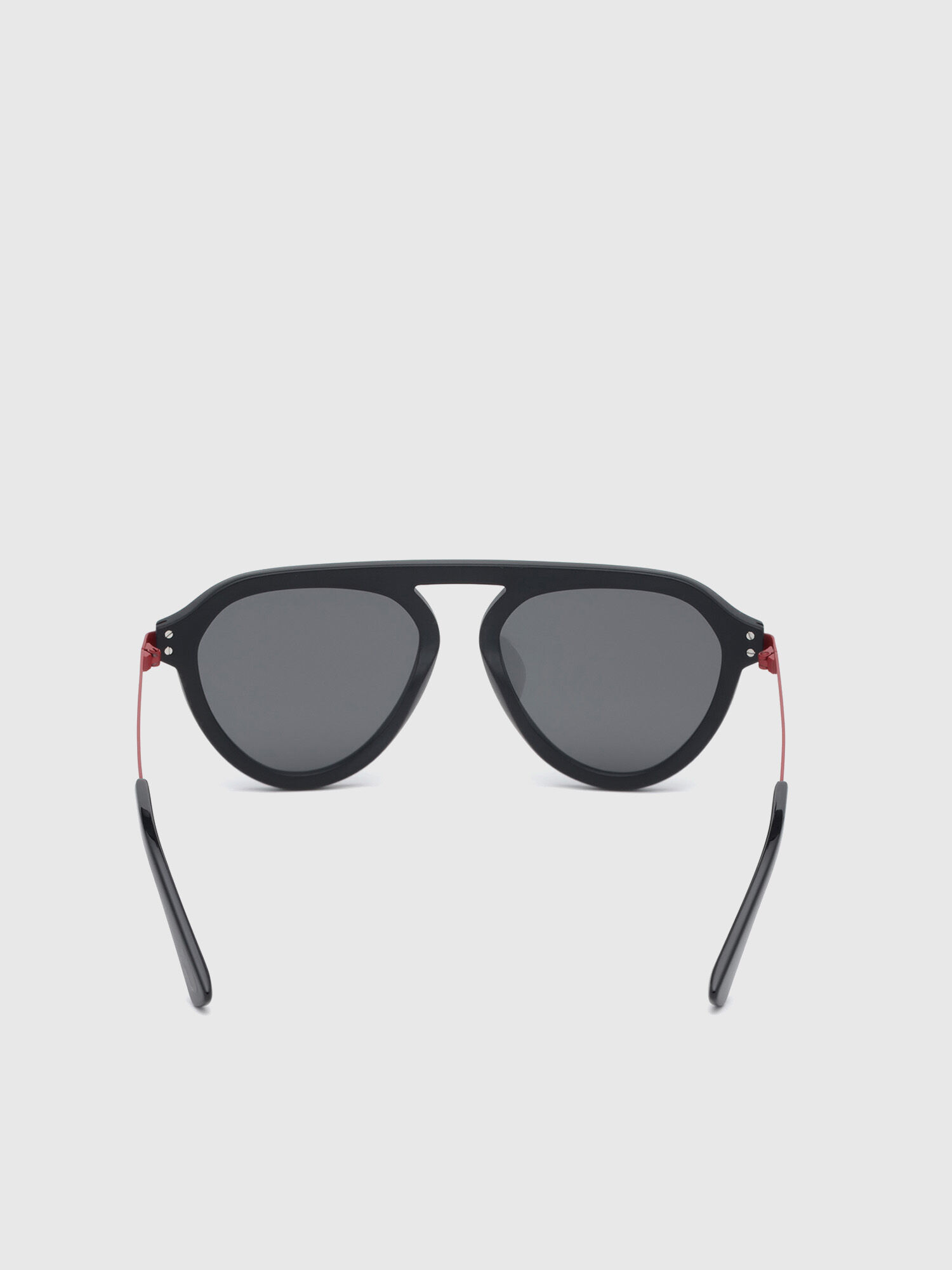 Diesel - DL0277, Gafas de sol estilo aviador en acetato Hombre in Negro - 5