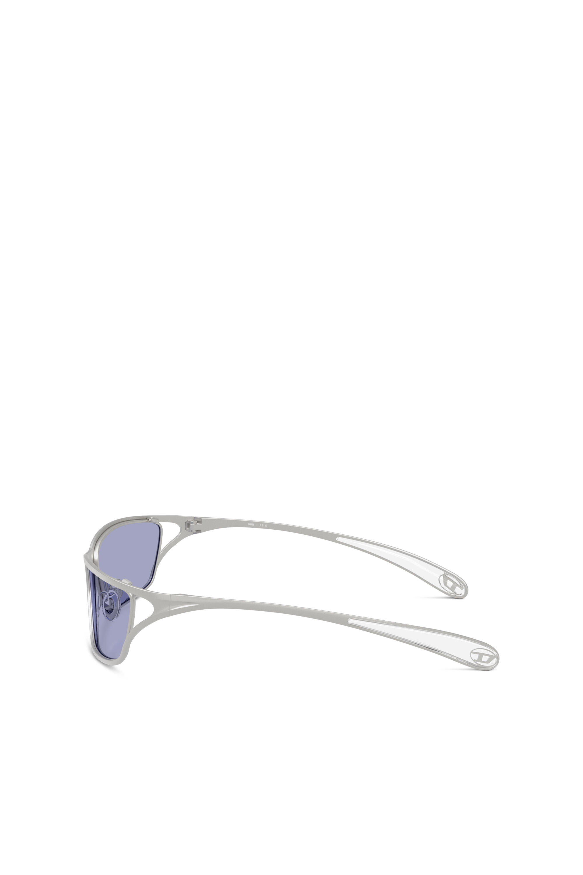 Diesel - 0DL1015, Gafas de sol rectangulares Unisex in Gris - 2