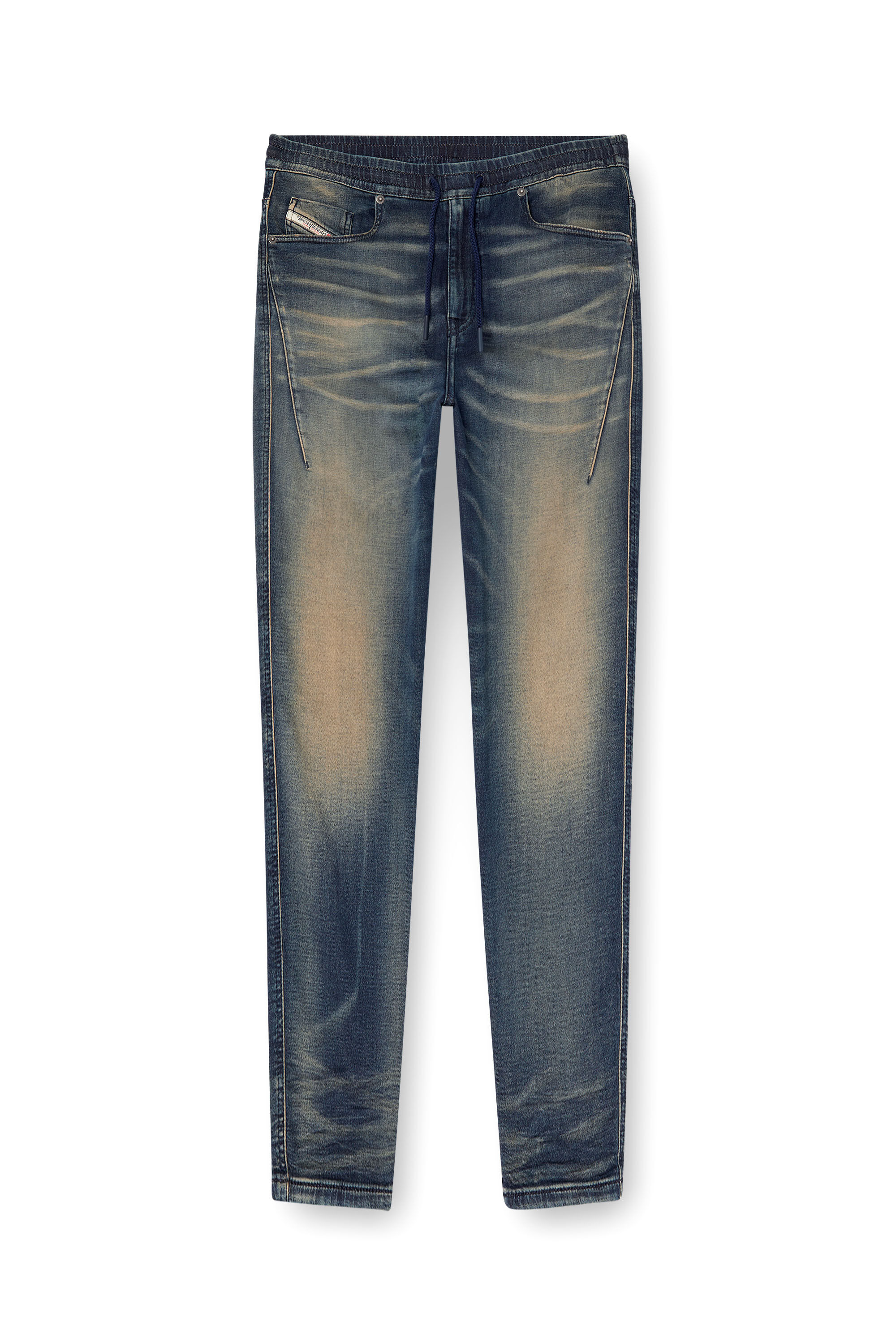 Diesel - Regular 2041 D-Fayza Joggjeans® 068PM Mujer, Azul Oscuro - 2