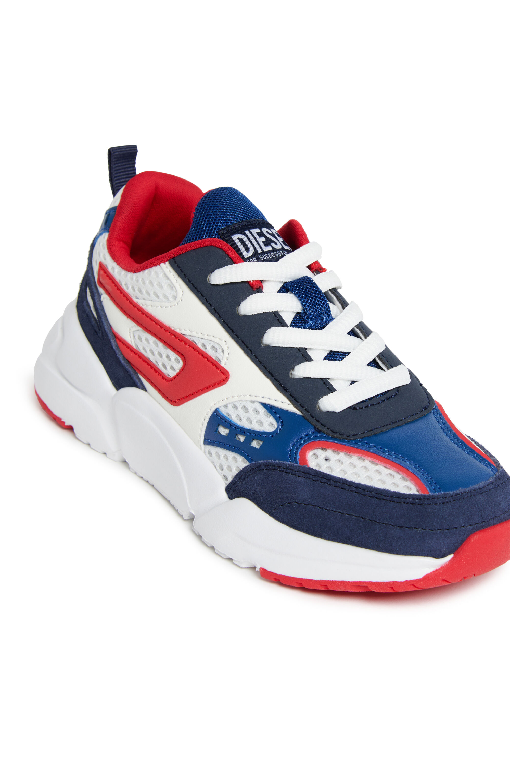 Diesel - S-MILLENIUM SPORT LC, Deportivas en malla, gamuza y poliuretano Unisex in Multicolor - 4