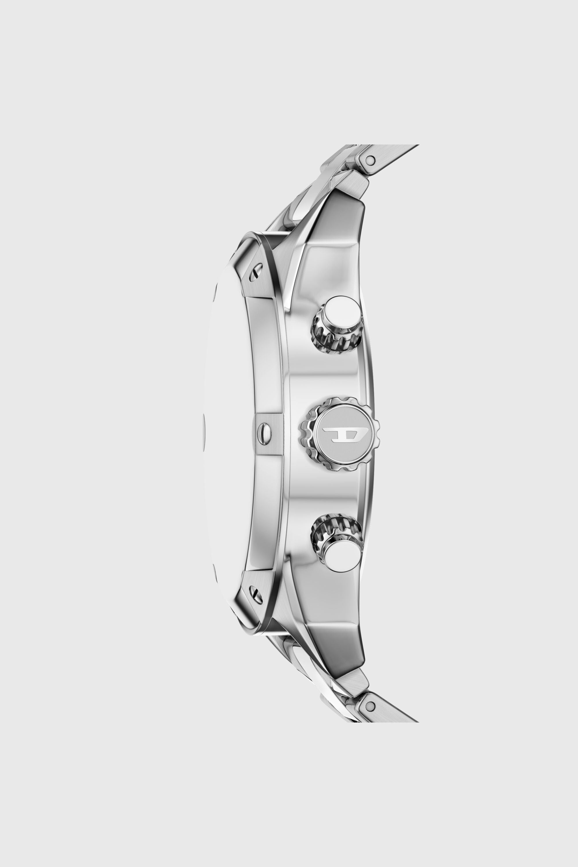 Diesel - DZ4709 WATCH, Reloj Spiked de acero inoxidable Hombre in Plateado - 3