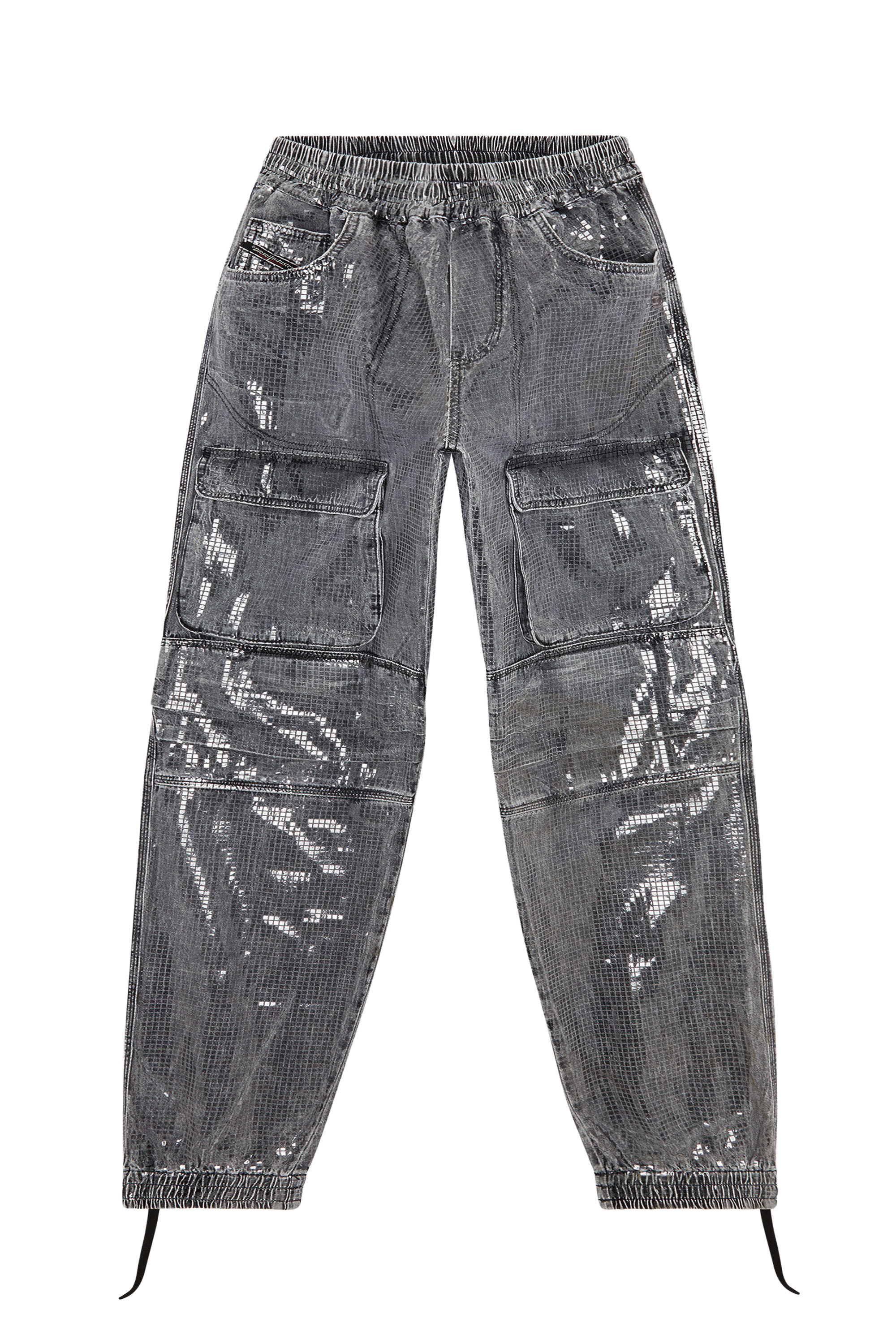 Diesel - Straight Jeans D-Mirt 0PGAC, Negro/Gris oscuro - Image 2