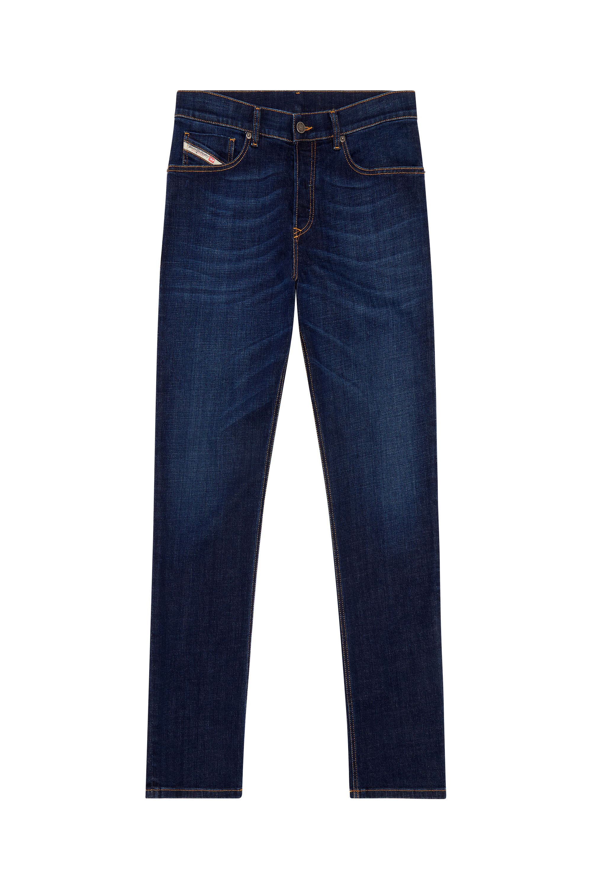 Diesel - Tapered Jeans 2023 D-Finitive 09F89, Azul Oscuro - Image 2