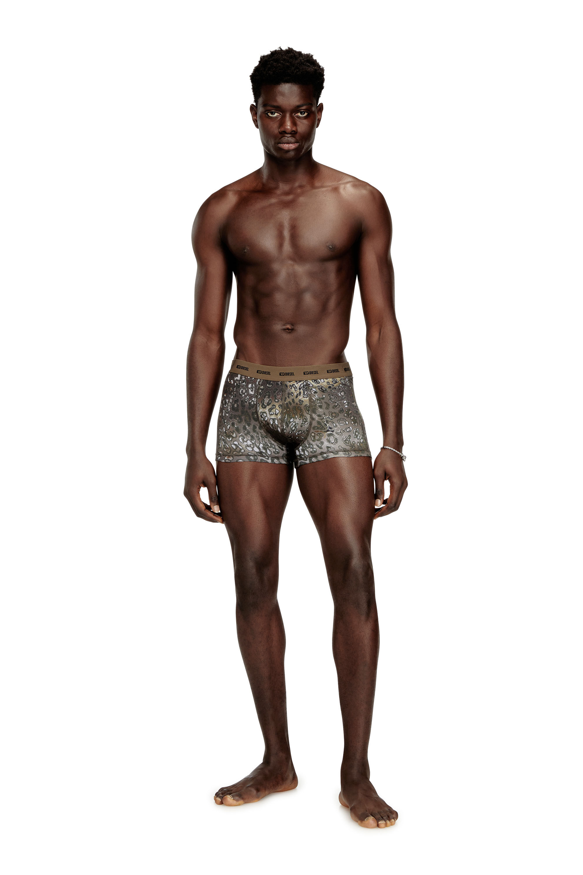 Diesel - DAMIEN-UTLT-3PACK, Paquete de tres b&oacute;xers de algod&oacute;n el&aacute;stico Hombre in Multicolor - 1