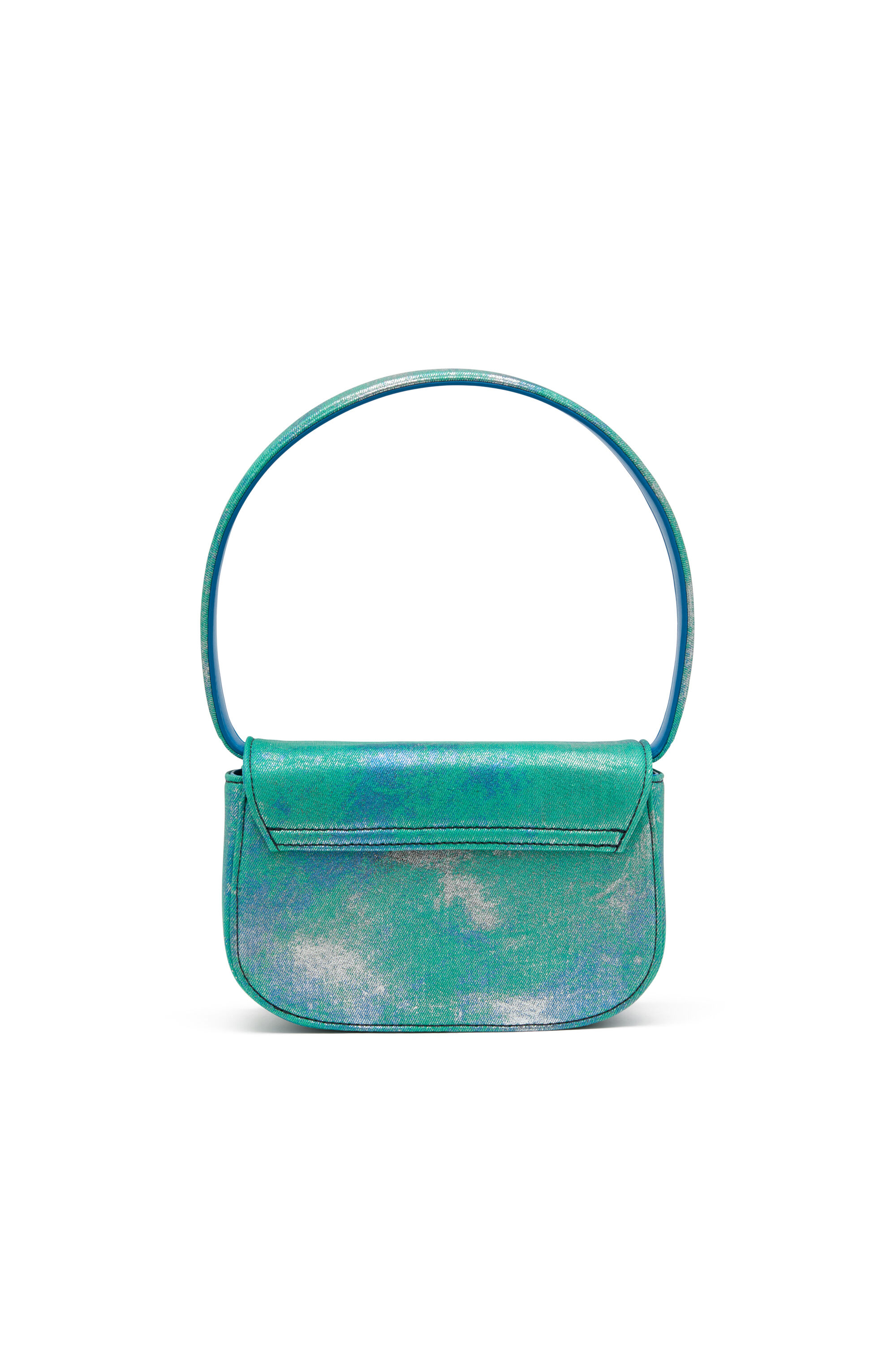 Diesel - 1DR, 1DR-Bolso de hombro icónico en denim de color pop Mujer in Multicolor - 3