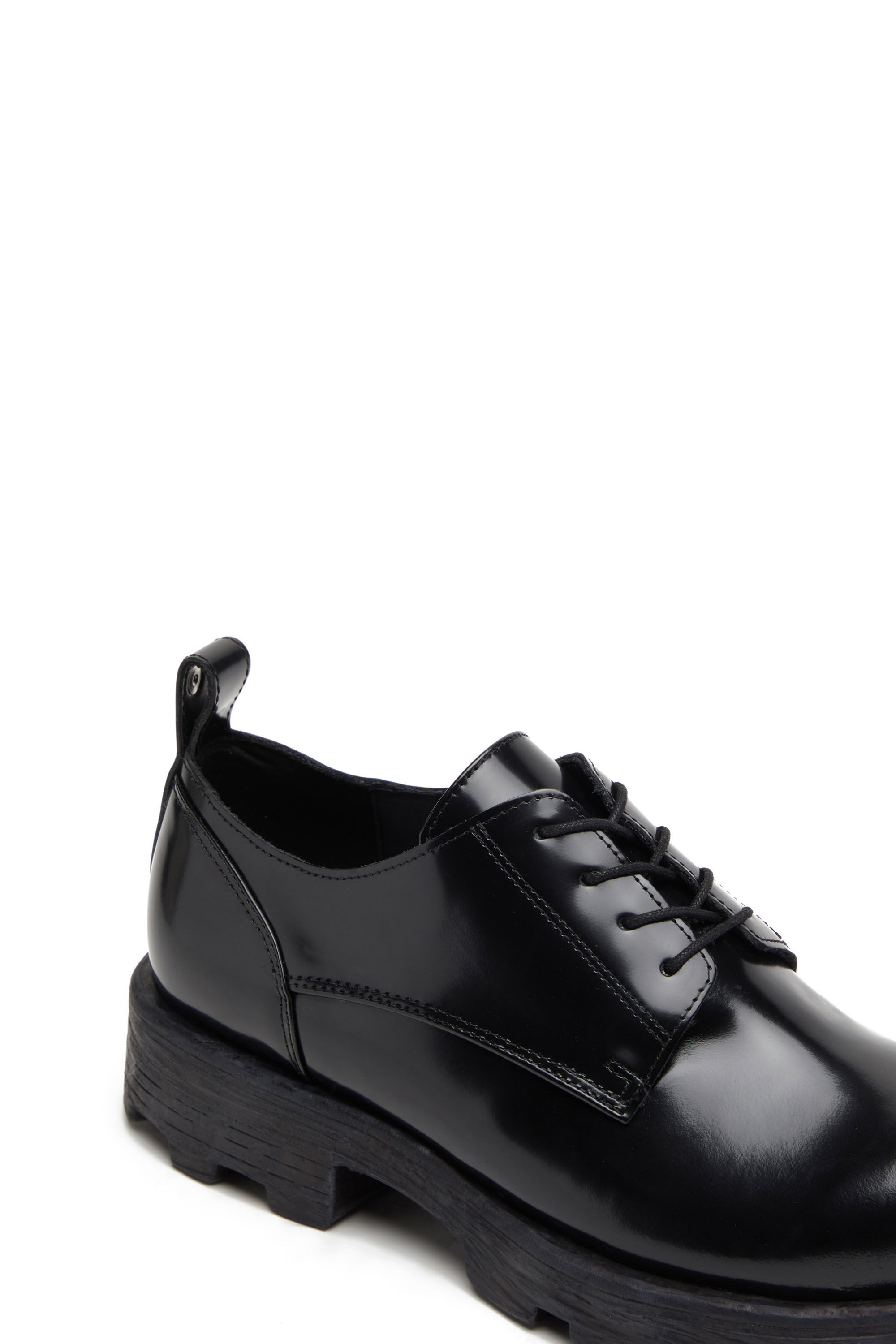 D HAMMER SH Hombre Calzado con cordones de piel brillante Diesel