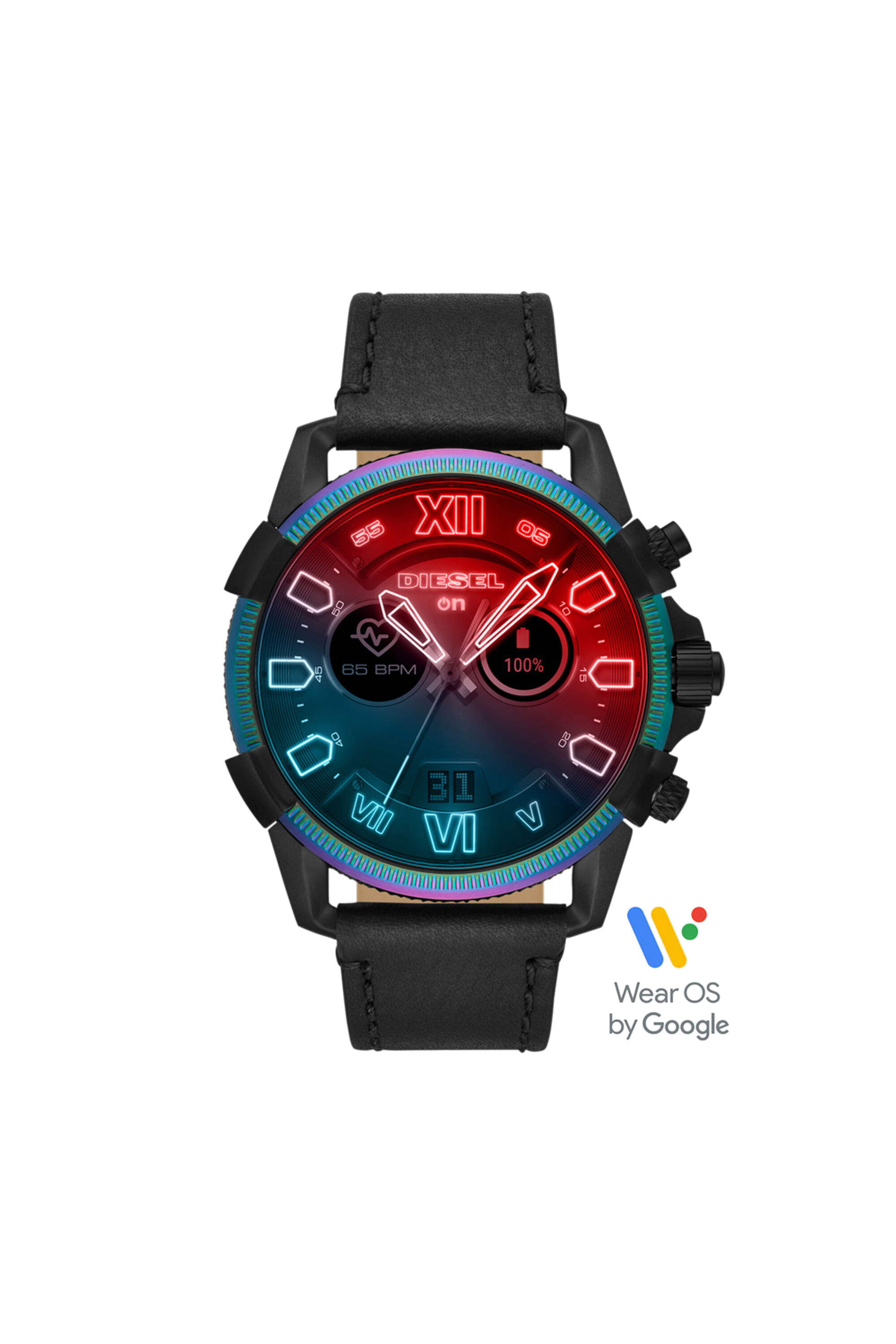 DT2013 Hombre Smartwatch Full Guard 2.5 Piel negra Diesel