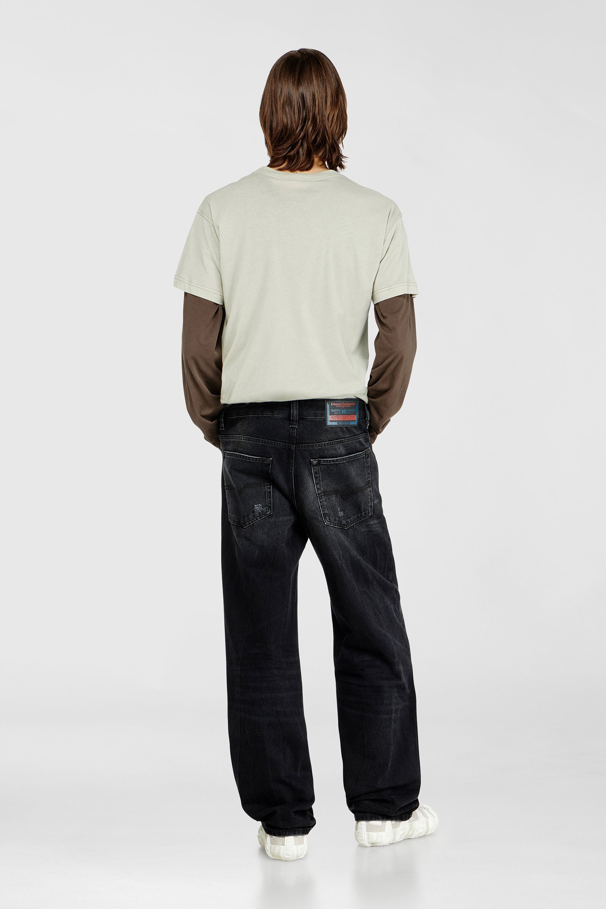 Diesel - Relaxed Jeans 2001 D-Macro 0BEBB Hombre, Negro - 3