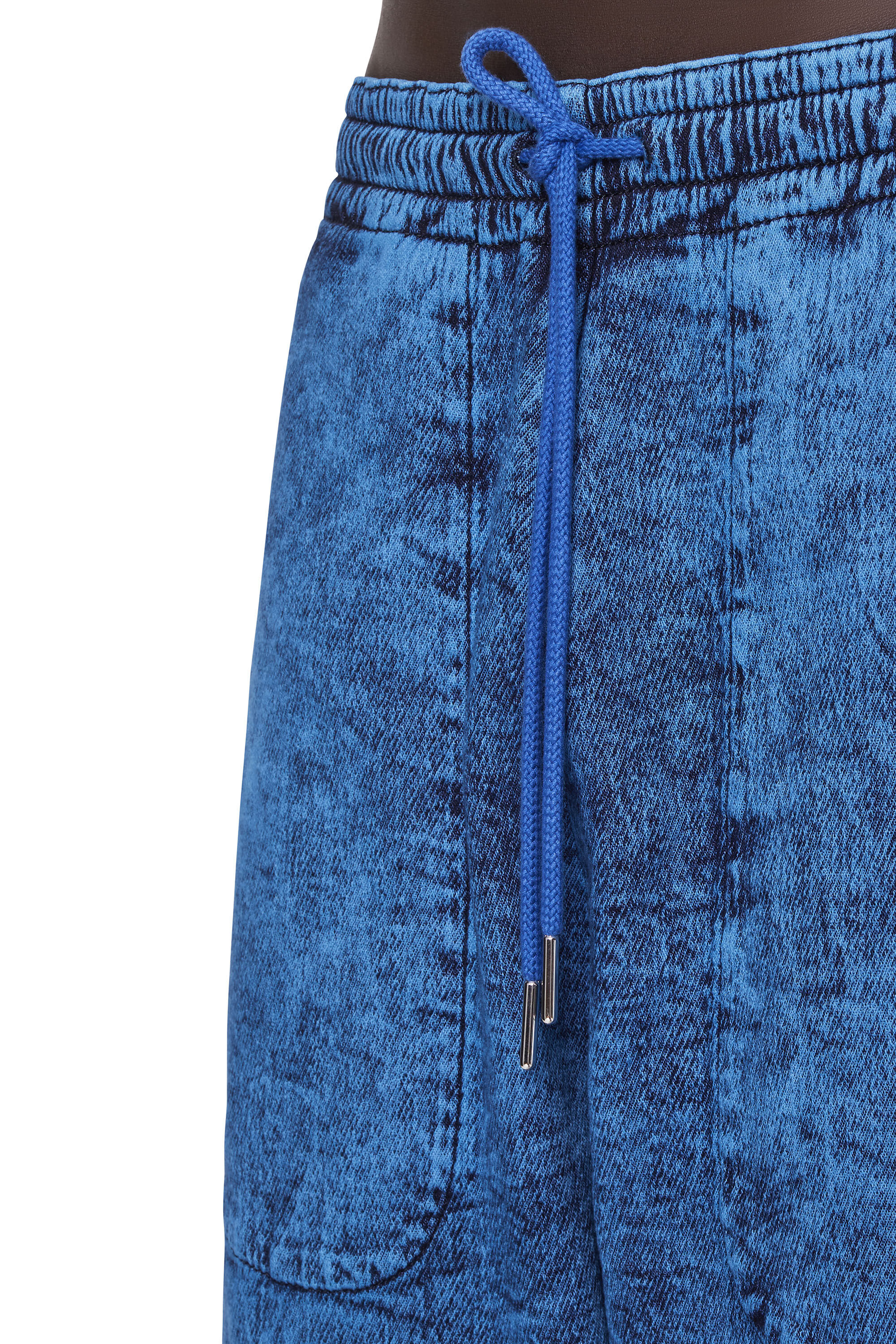 Diesel - D-Martians Track Denim 09D16 Straight, Azul - Image 6