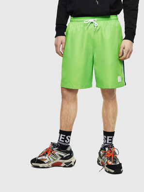 P-KEITH, Verde Fluo - Shorts