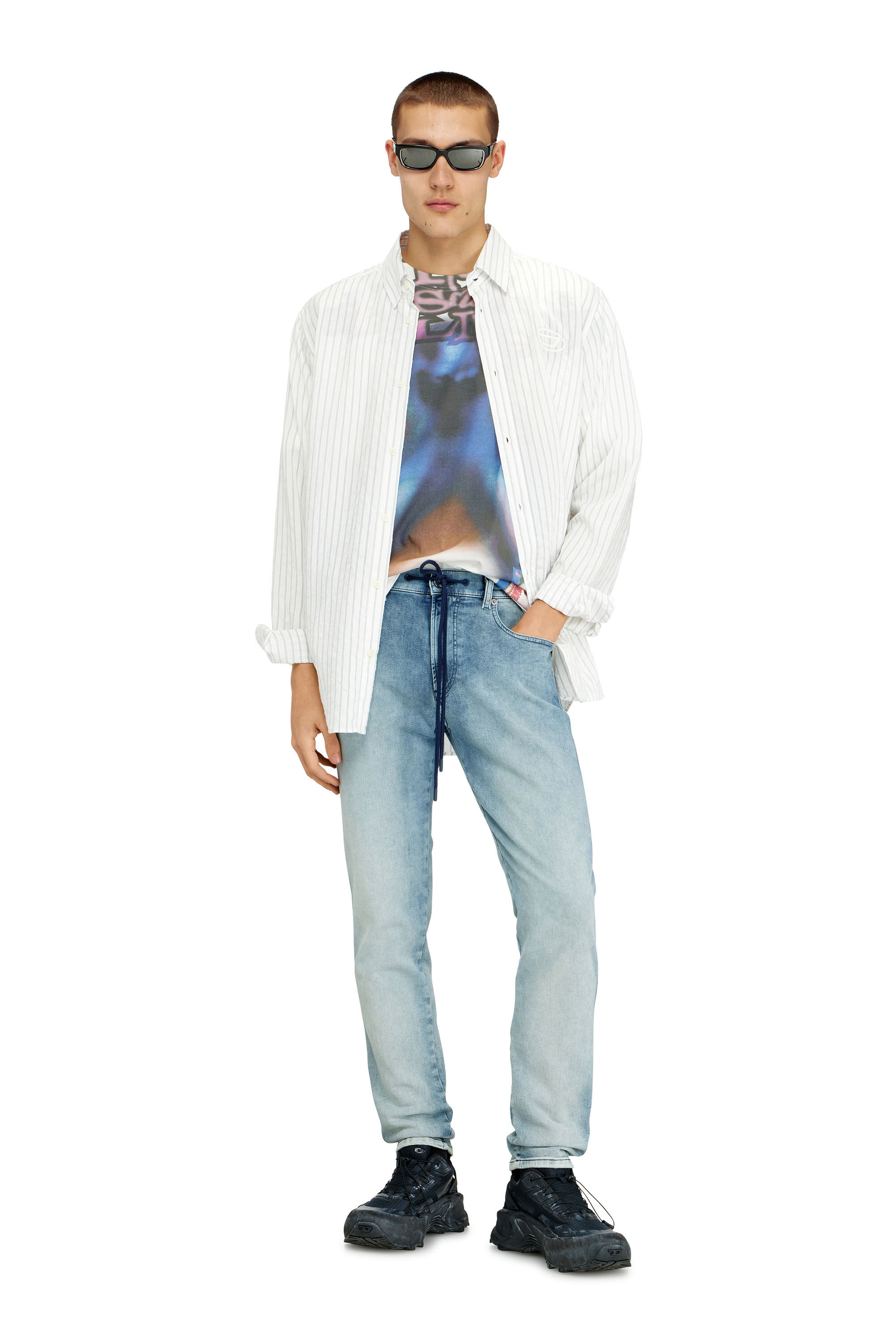 Diesel - Slim 2062 D-Strukt Joggjeans&reg; 068UB Hombre, Azul Claro - 1