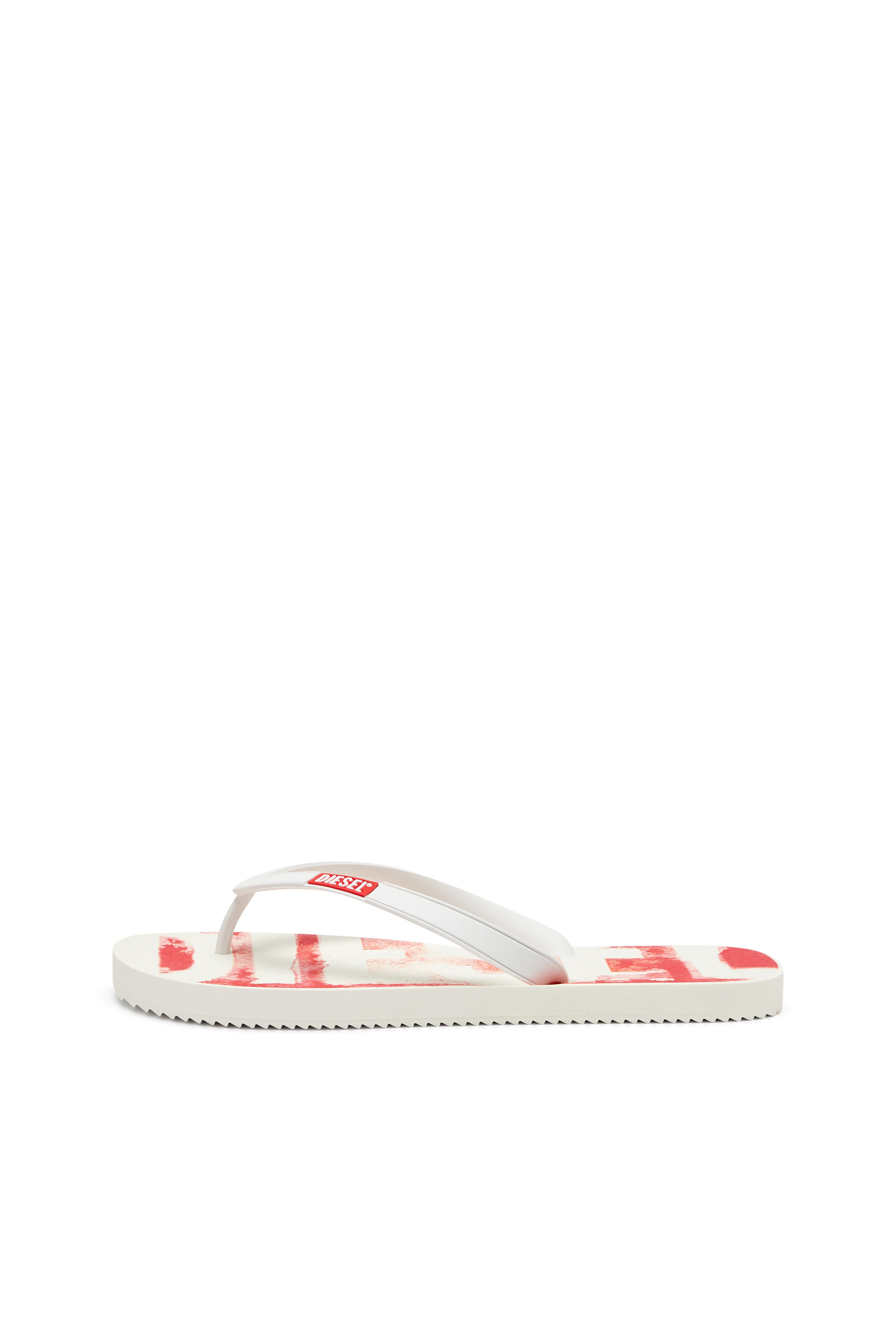 Diesel - SA-RIO, Sa-Rio-Chancletas de goma con logotipo de grafiti Hombre in Multicolor - 7