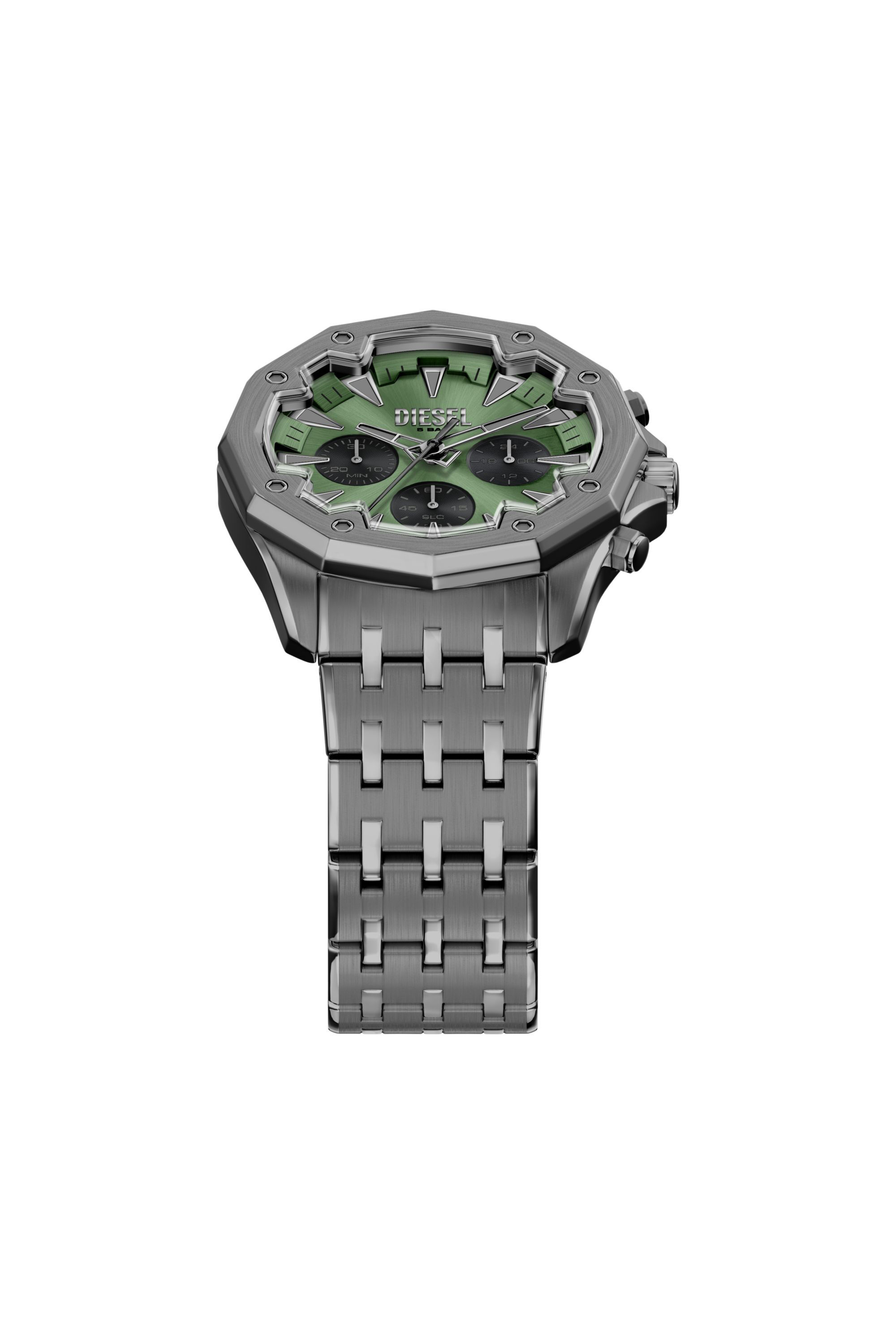 Diesel - DZ4711 WATCH, Reloj Stinger gunmetal de acero inoxidable Hombre in Gris - 6