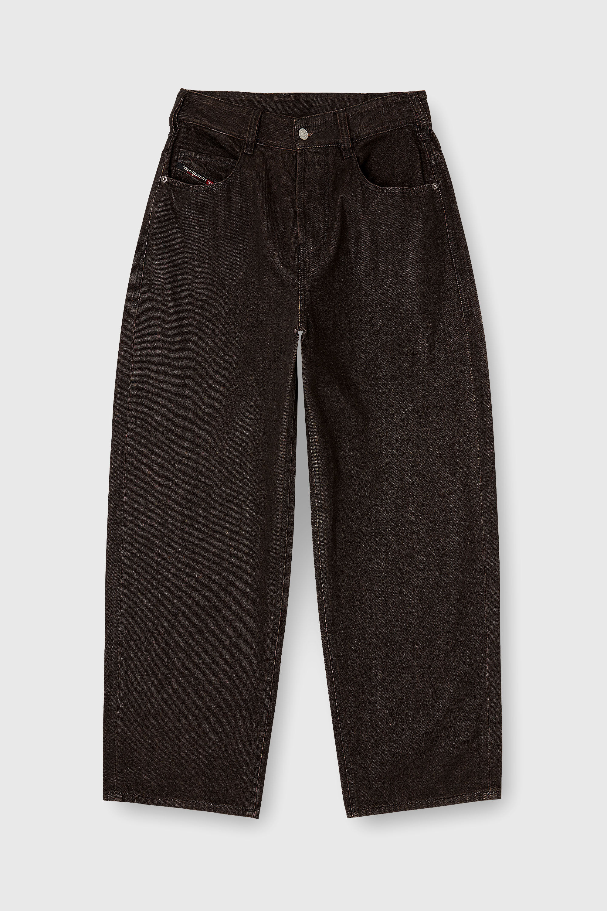 Diesel - Relaxed Jeans 1997 D-Enim-M 09N25 Unisex, Negro/Gris oscuro - 6