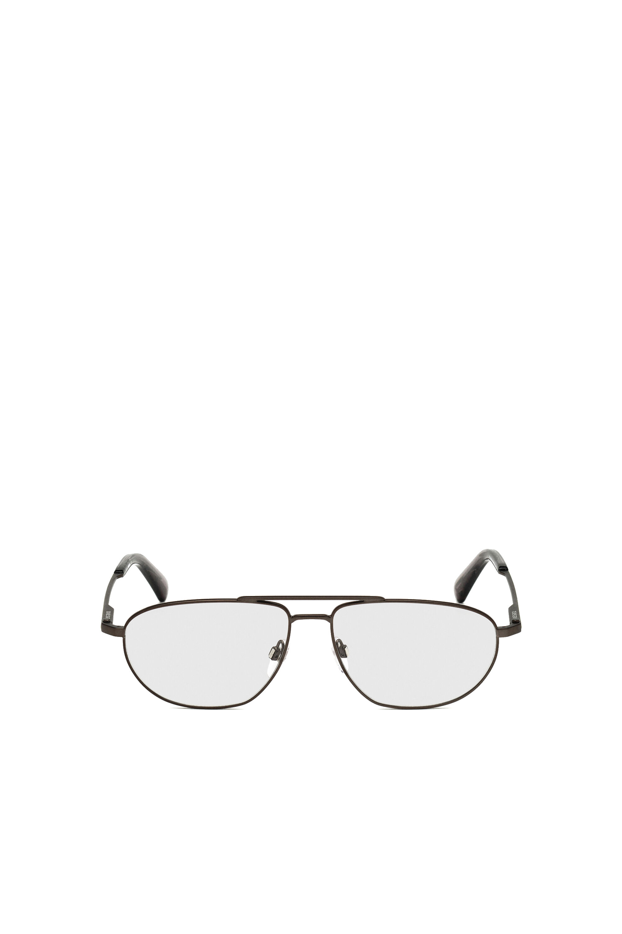 Diesel - DL5359, Gafas navigator en metal Hombre in Negro - 1