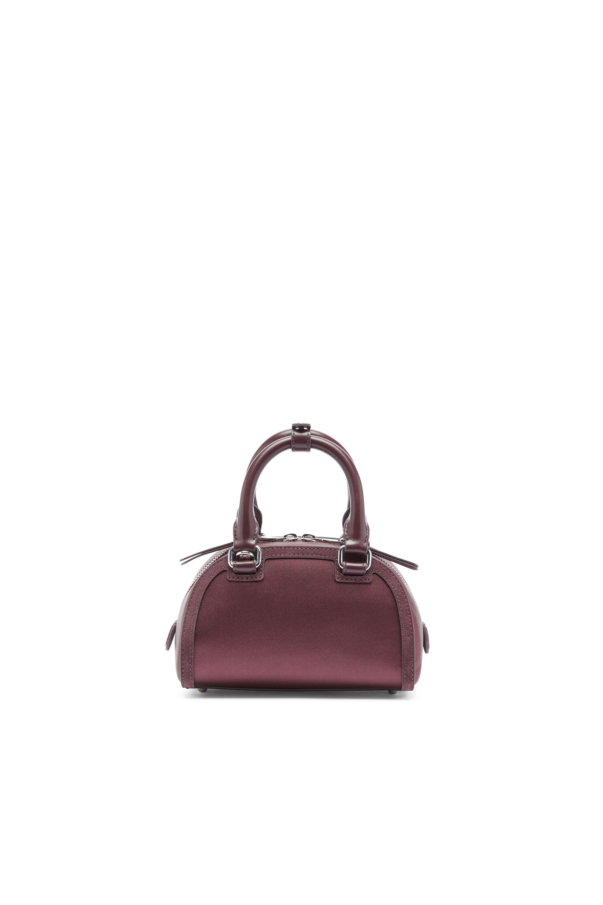 Diesel - 1DR DOME CROSSBODY, 1DR Dome - Peque&ntilde;o bolso bandolera de sat&eacute;n y ante Mujer in ToBeDefined - 2