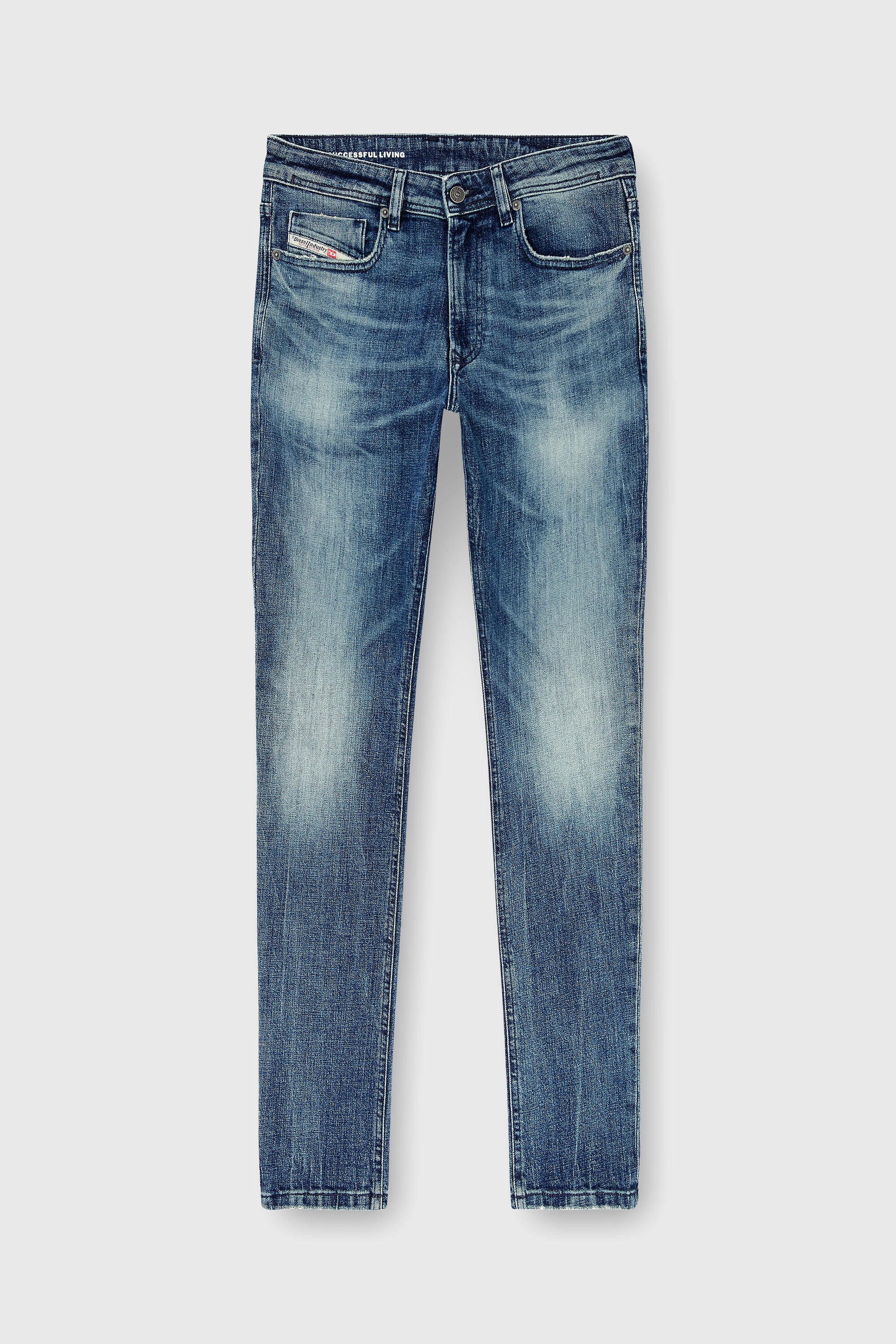 Diesel - Man's Skinny Jeans 1979 Sleenker 0KBBE, Medium blue - 6