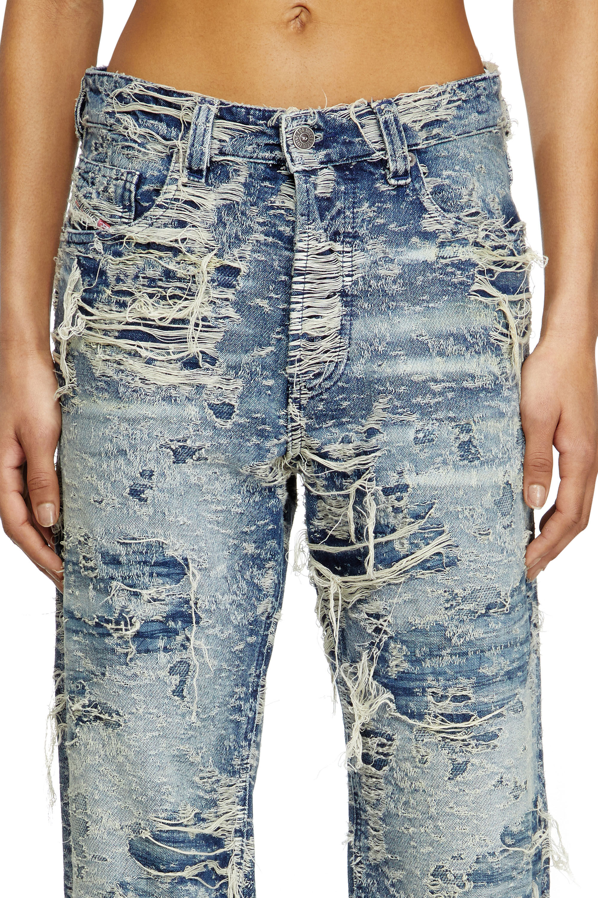 Diesel - Regular Jeans 1988 D-Ark 09M04 Mujer, Azul medio - 5