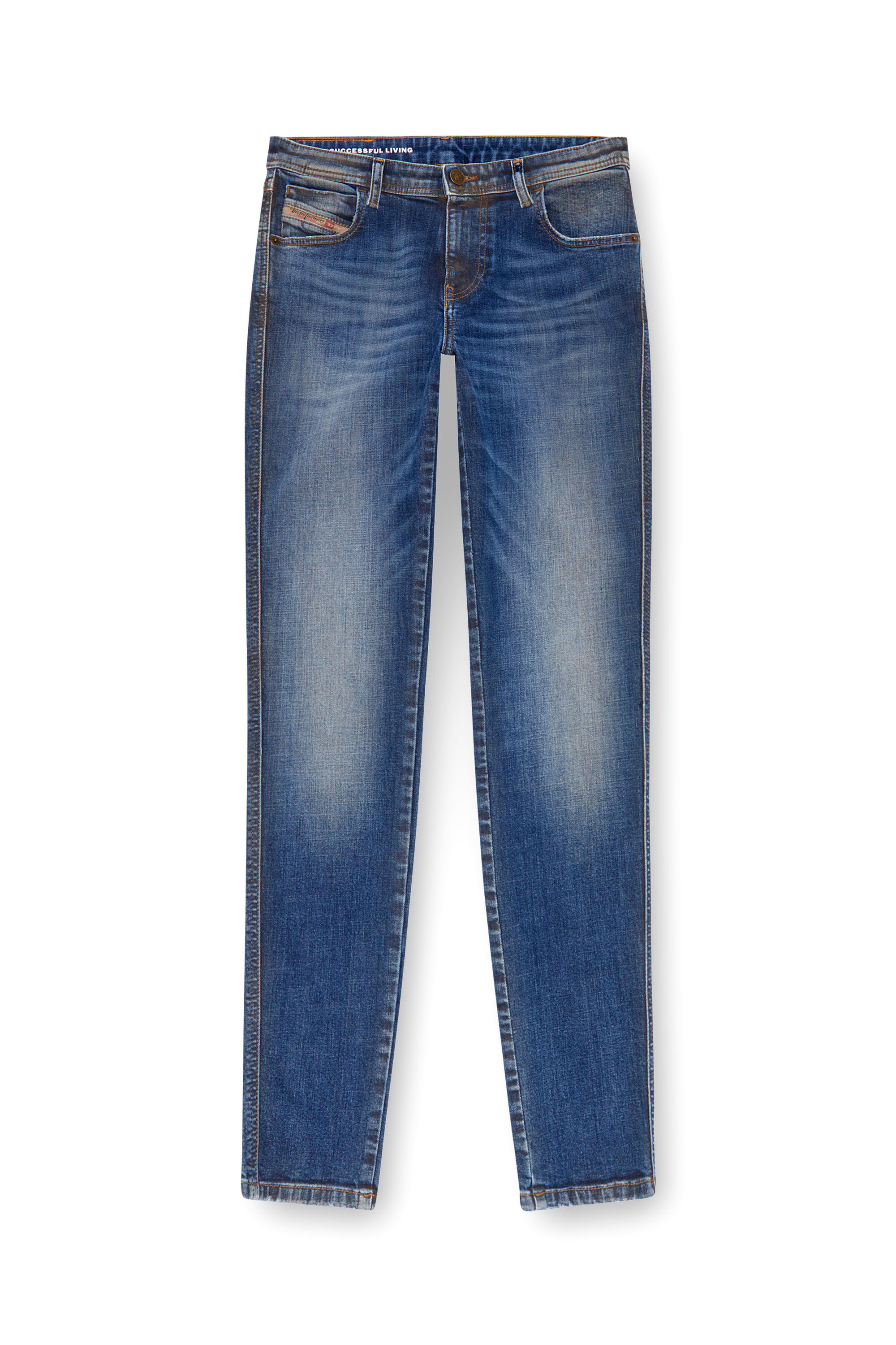 Diesel - Skinny Jeans 2015 Babhila 09J32, Mujer Skinny Jeans - 2015 Babhila in Azul marino - Image 2