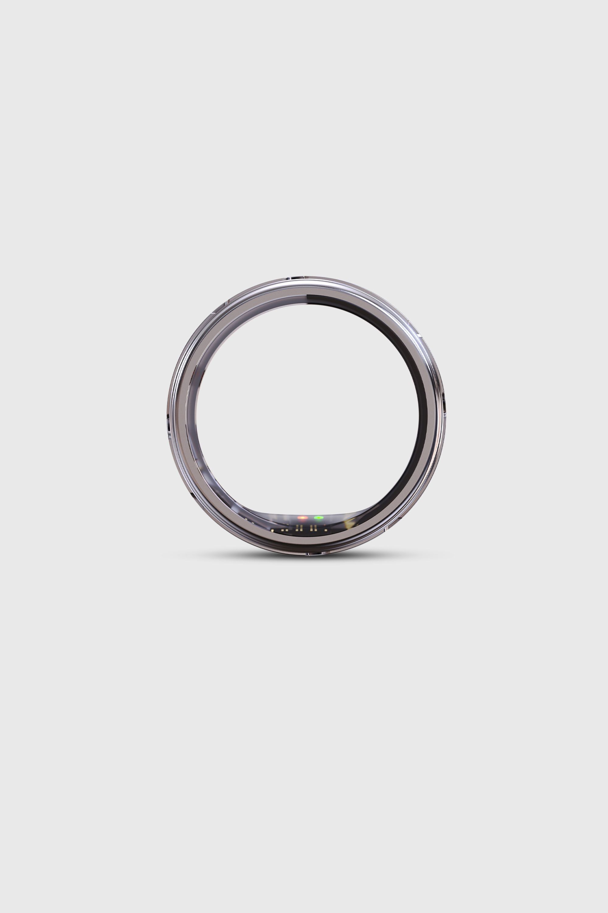 Diesel - SMART RING CRYO SILVER- UHRA-DS SMART RING, Anillo inteligente en plata brillante Unisex in Plateado - 4