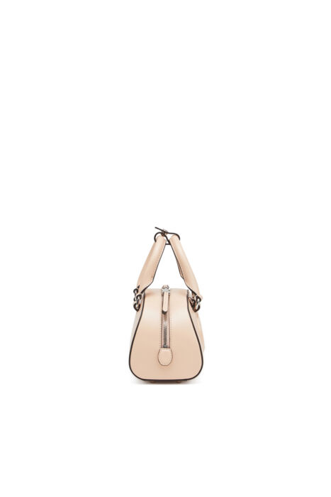 Diesel - 1DR DOME CROSSBODY, Mini bolso de cuero tipo bowling Mujer in Rosa - 4